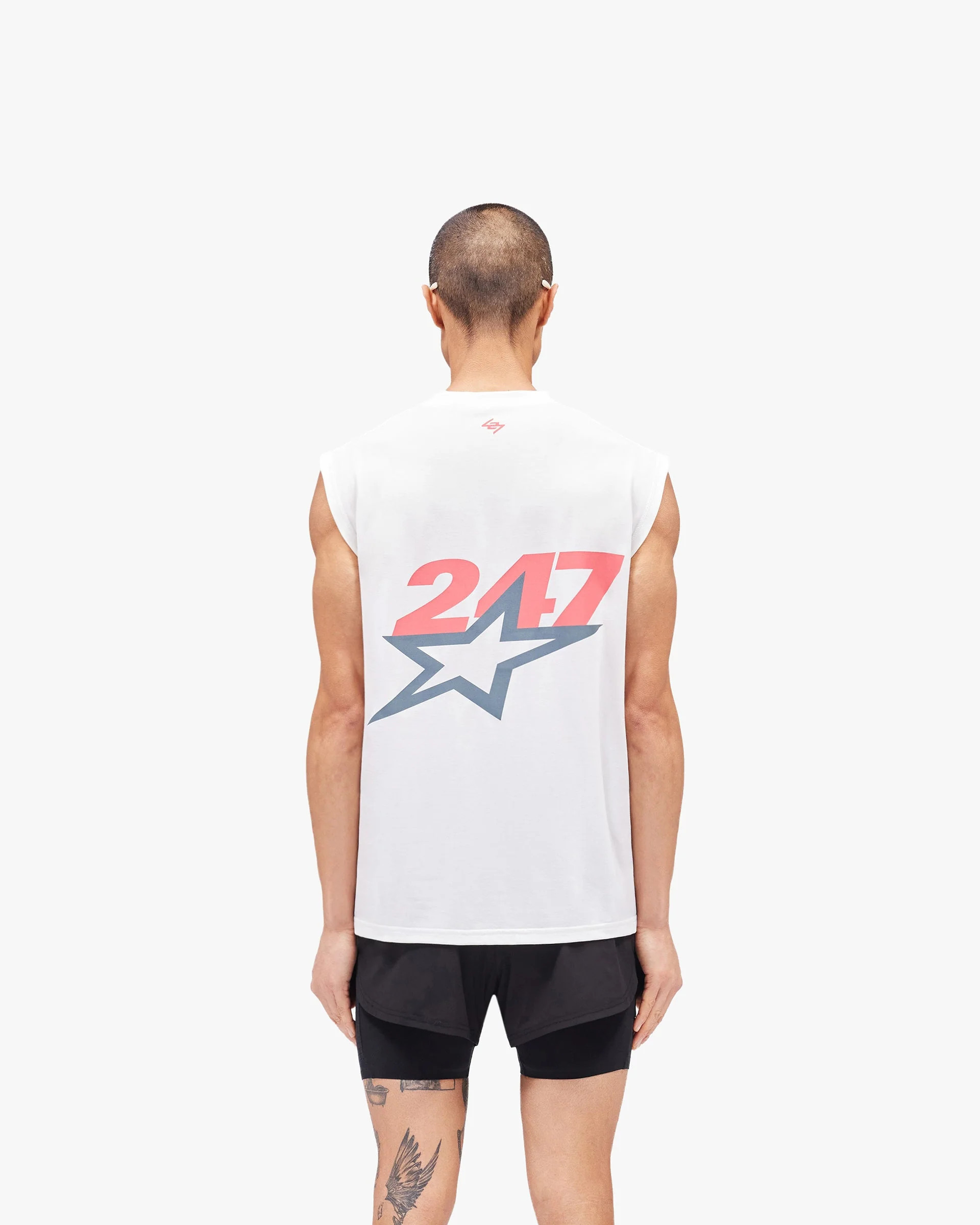 Team 247 Star Tank - Flat White - Image 5