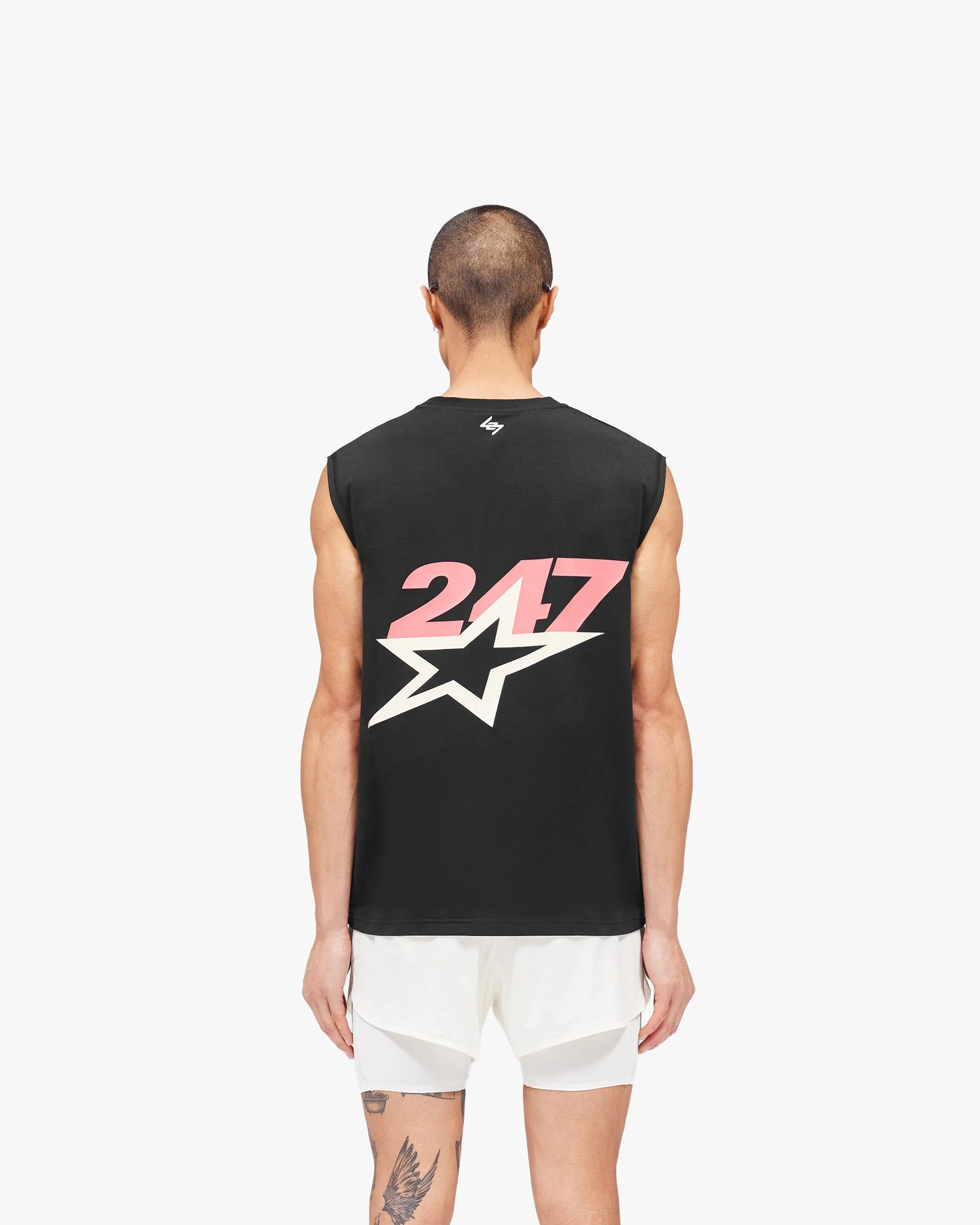 Team 247 Star Tank - Jet Black - Image 5
