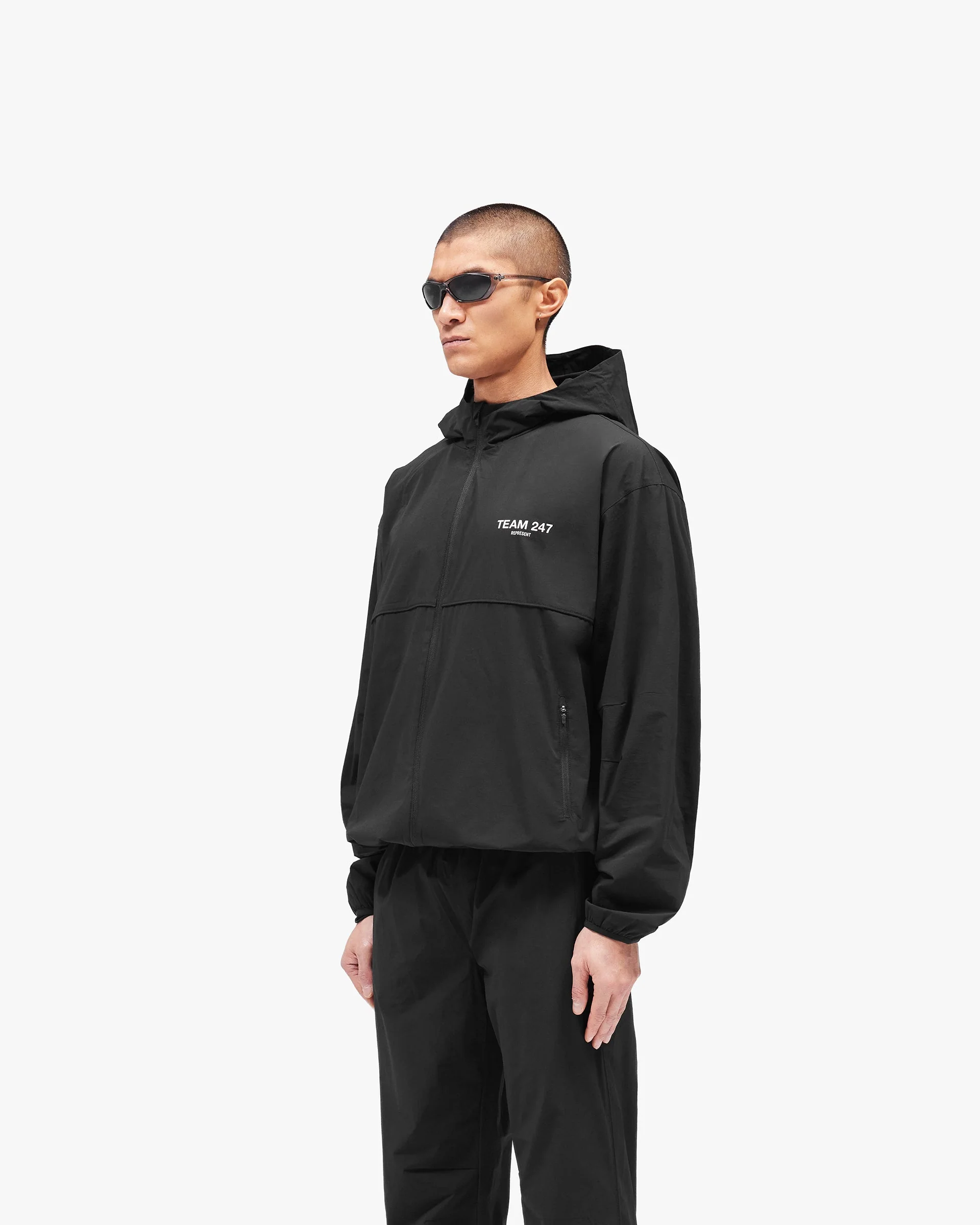 Team 247 Track Jacket - Jet Black - Image 4