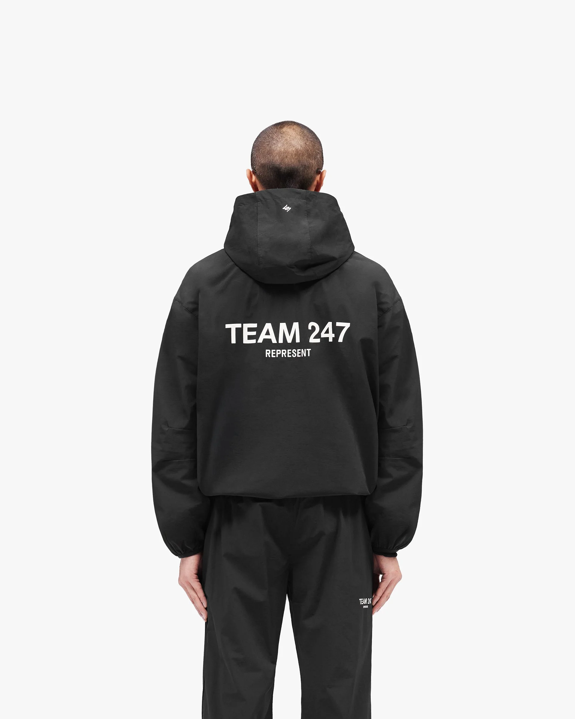 Team 247 Track Jacket - Jet Black - Image 5