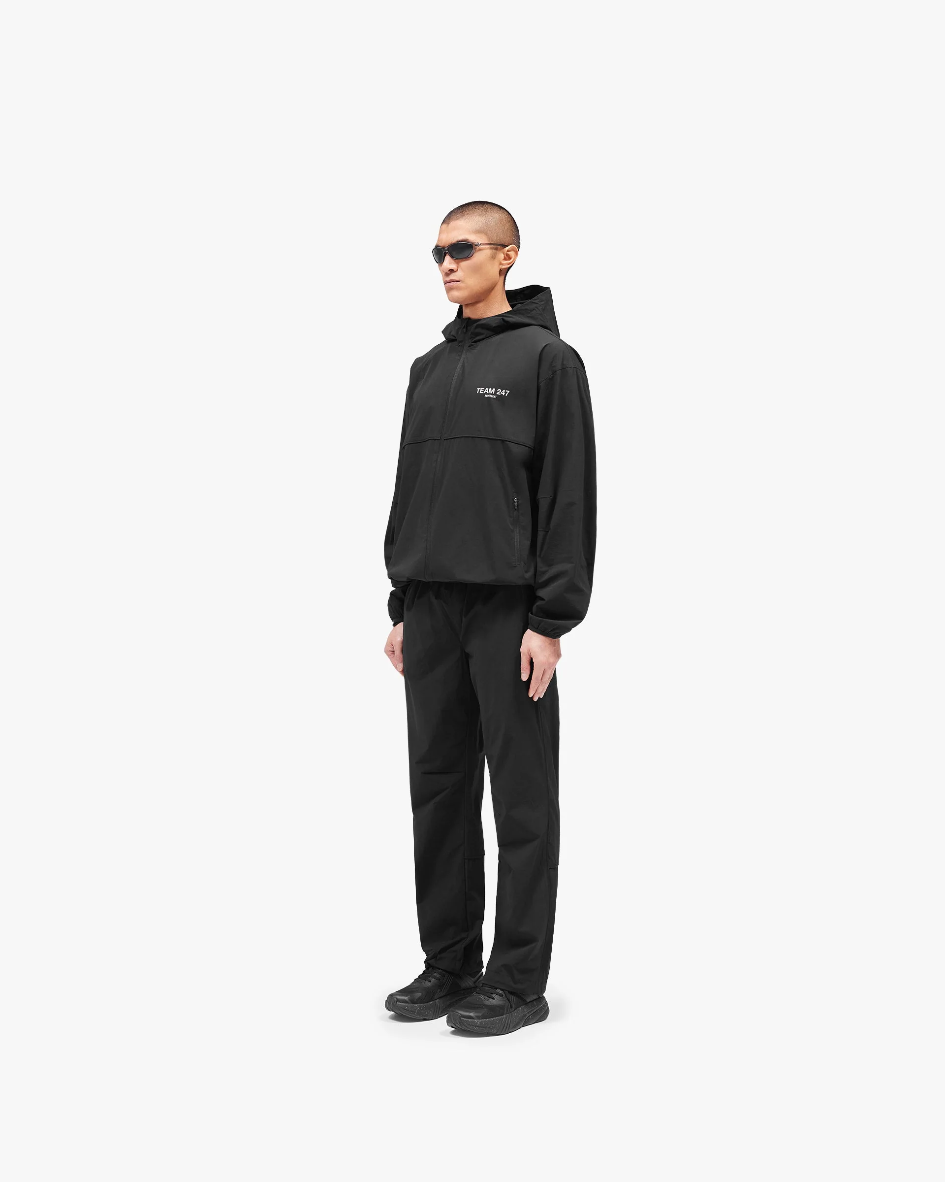 Team 247 Track Jacket - Jet Black - Image 7