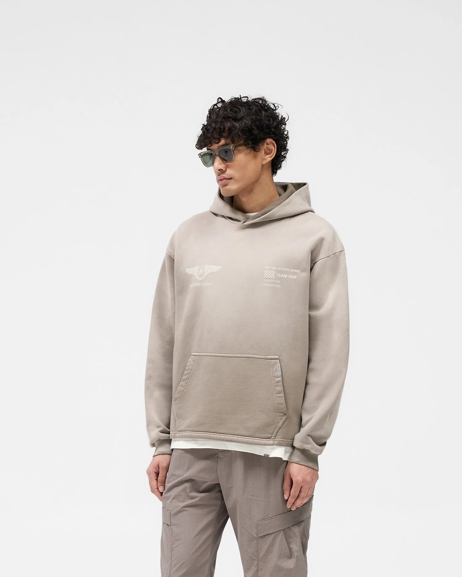 Team Rep Hoodie - Dark Taupe - Image 4