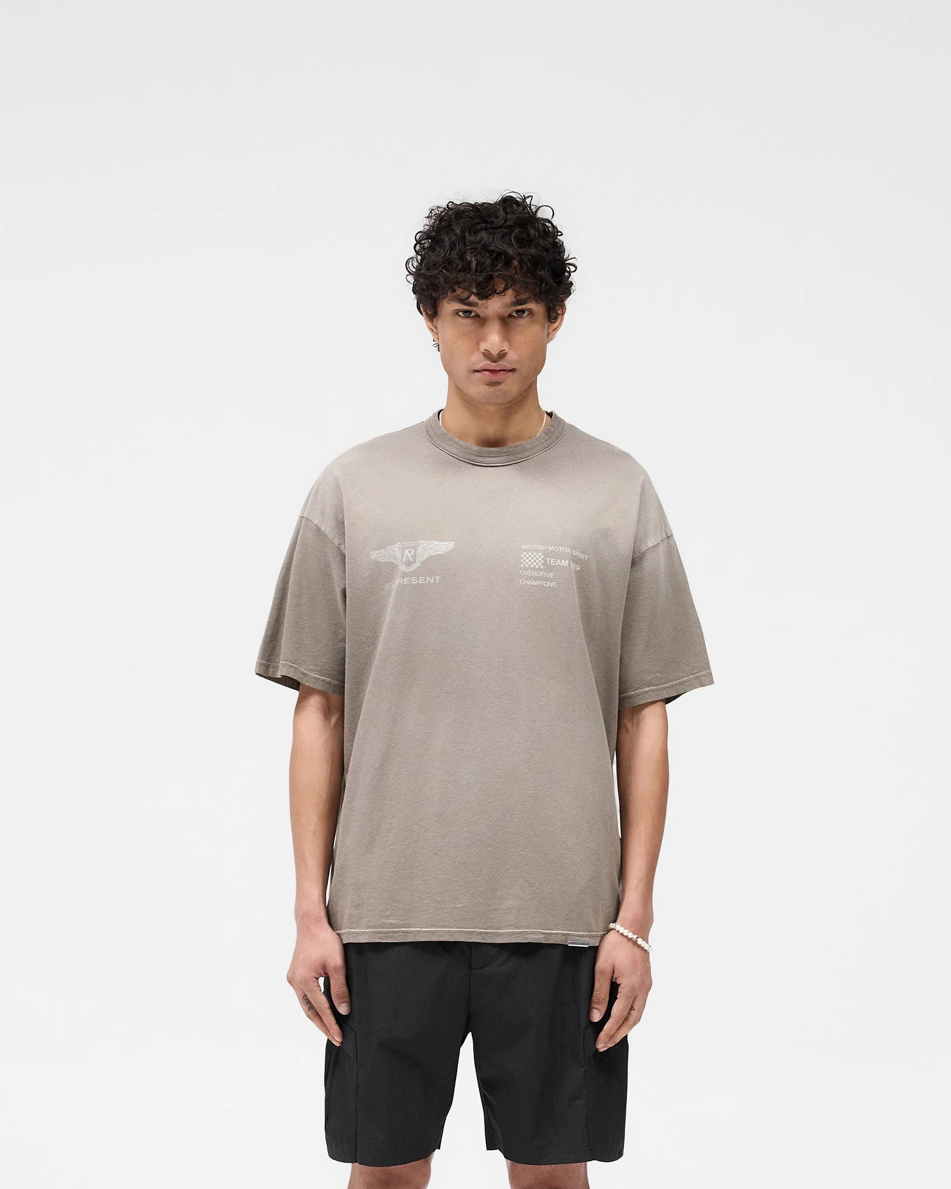 Team Rep T-Shirt - Dark Taupe - Image 3