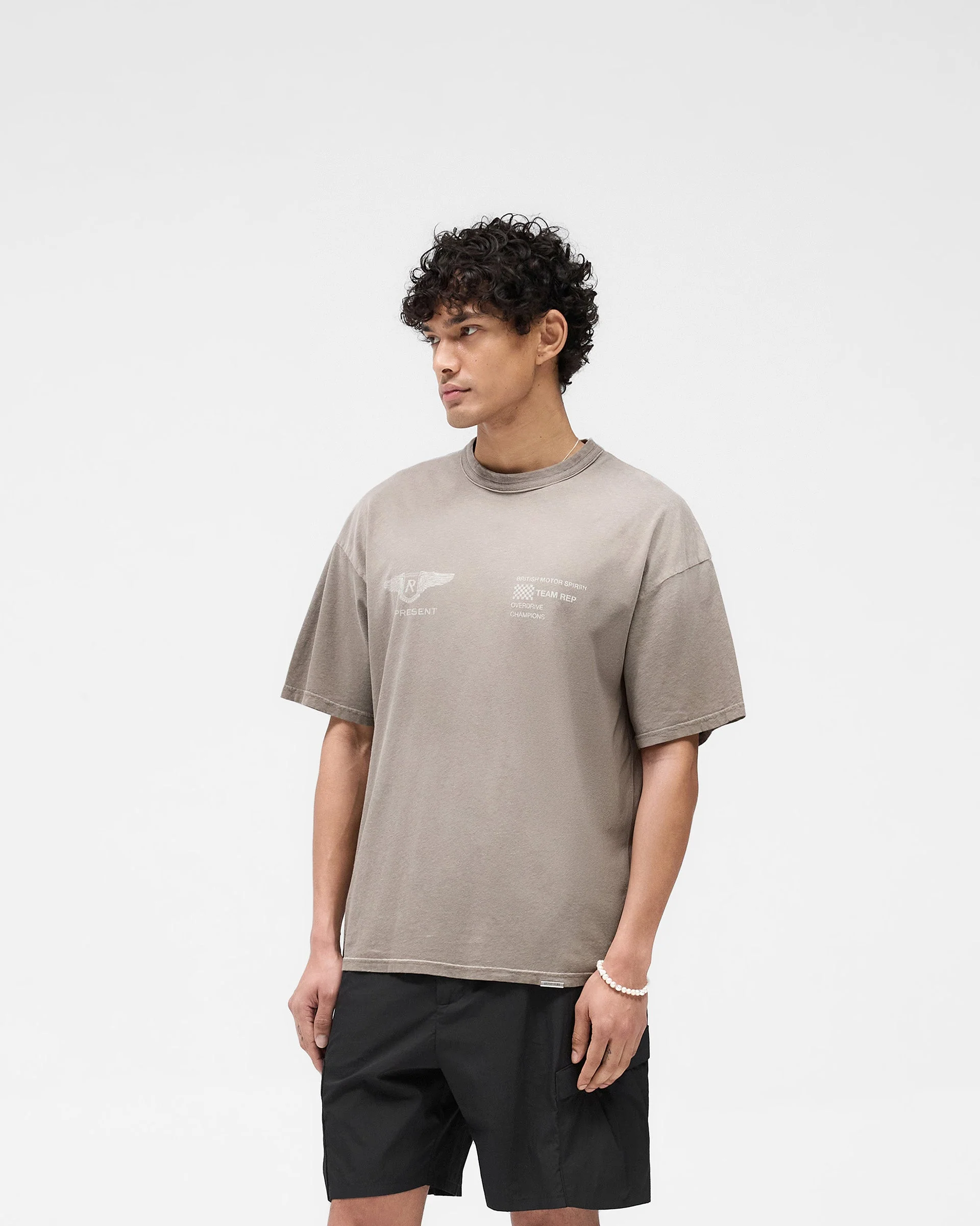 Team Rep T-Shirt - Dark Taupe - Image 4