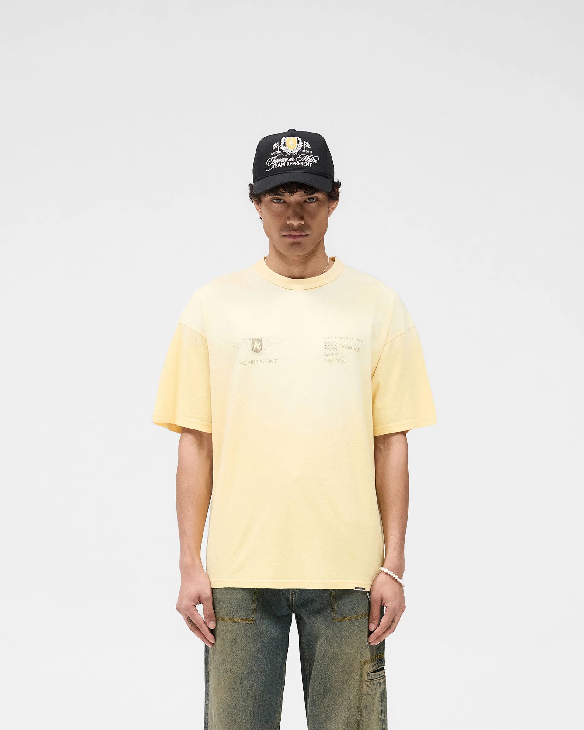 Team Rep T-Shirt - Light Yellow - Image 3