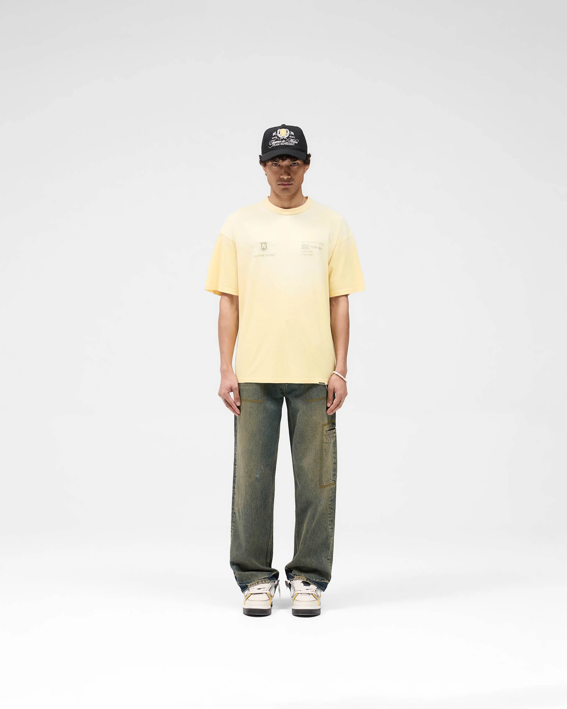 Team Rep T-Shirt - Light Yellow - Image 6
