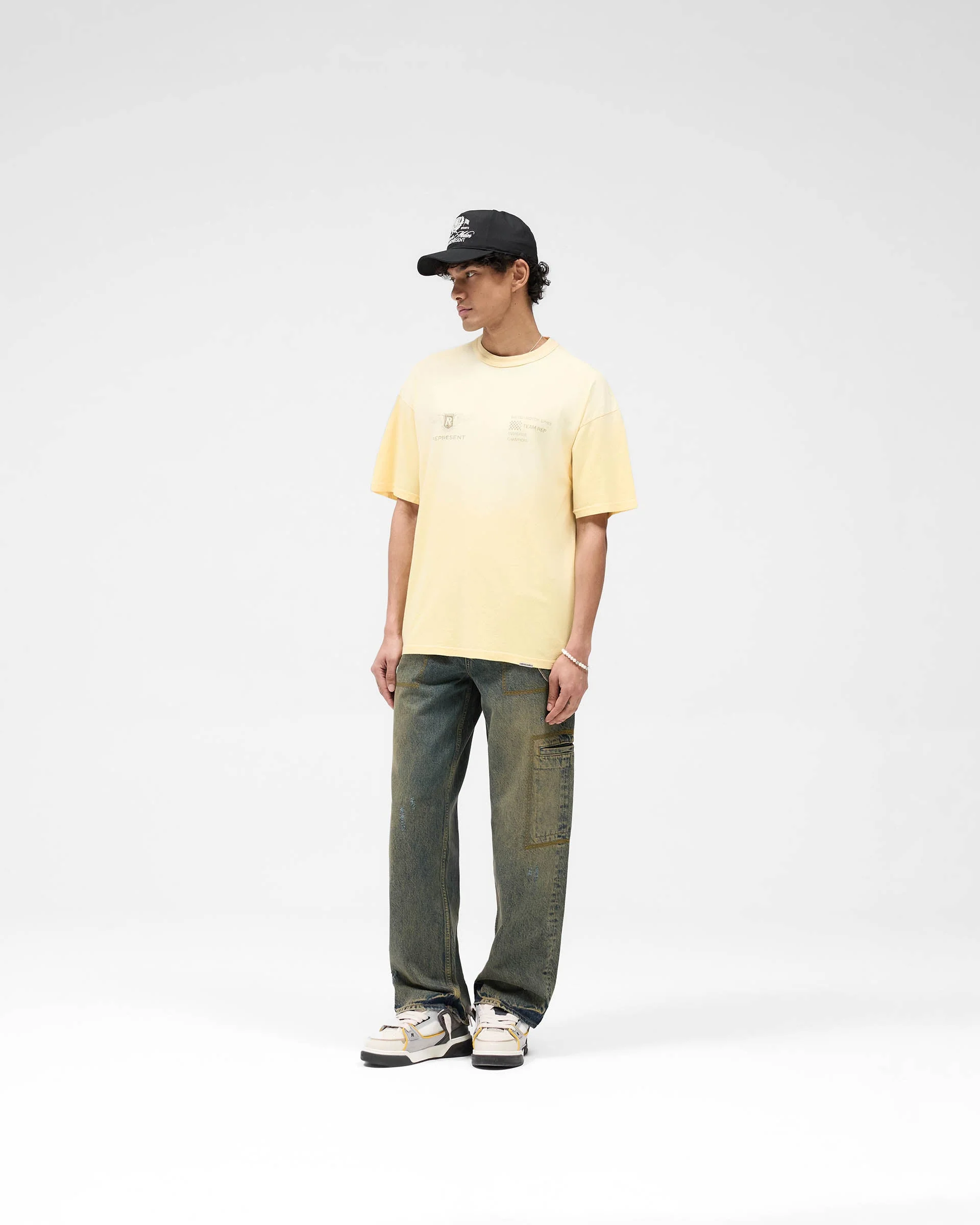 Team Rep T-Shirt - Light Yellow - Image 8