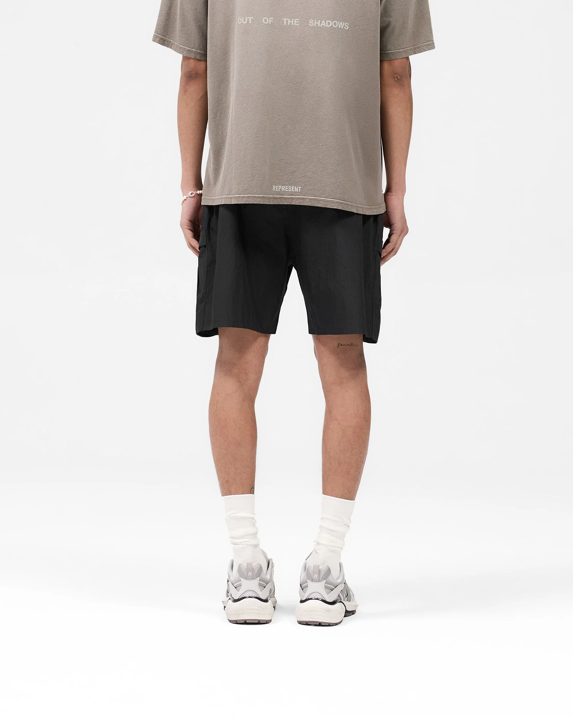 Tech Cargo Short - Jet Black - Image 4