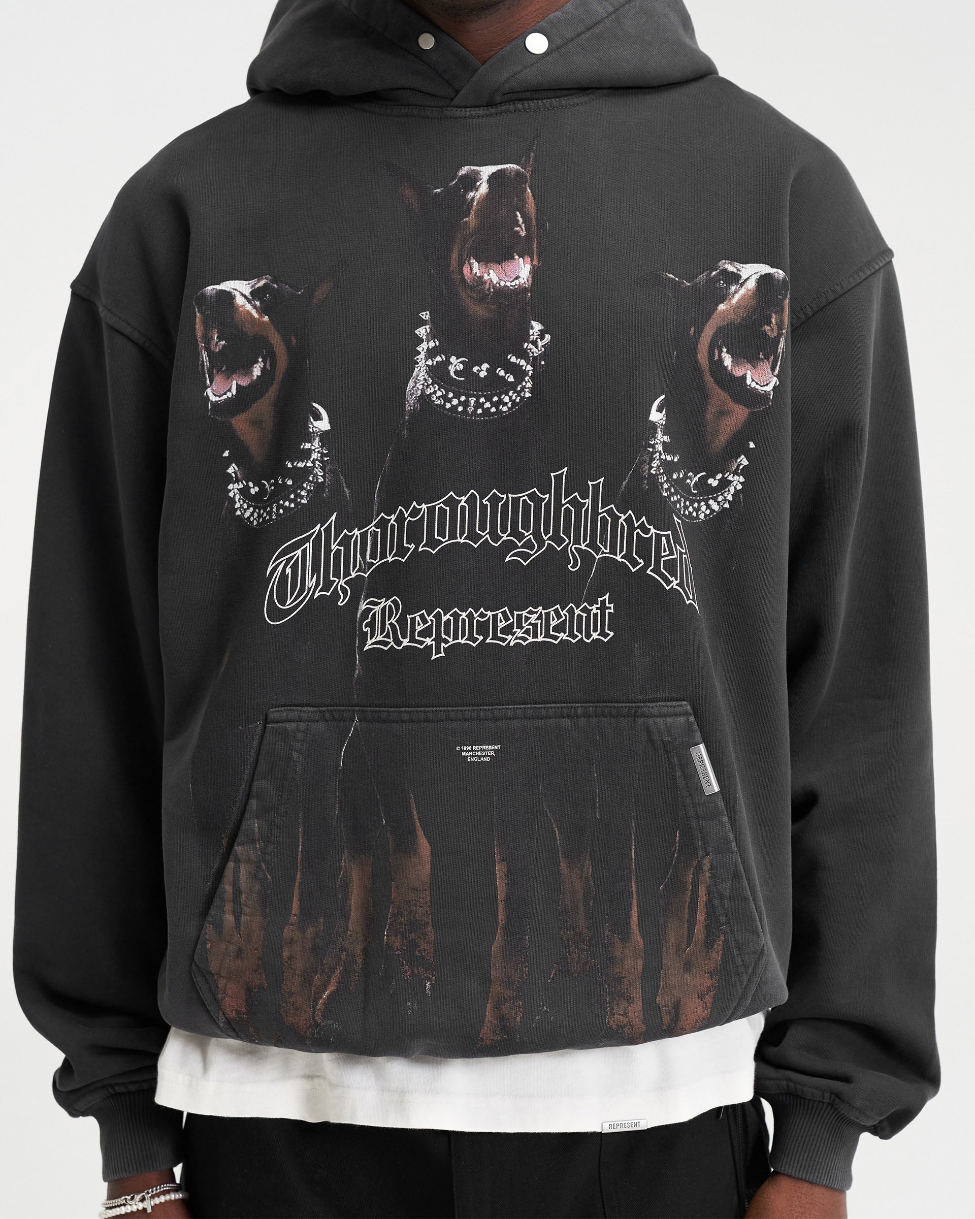 Thoroughbred Hoodie - Vintage Black - Image 2