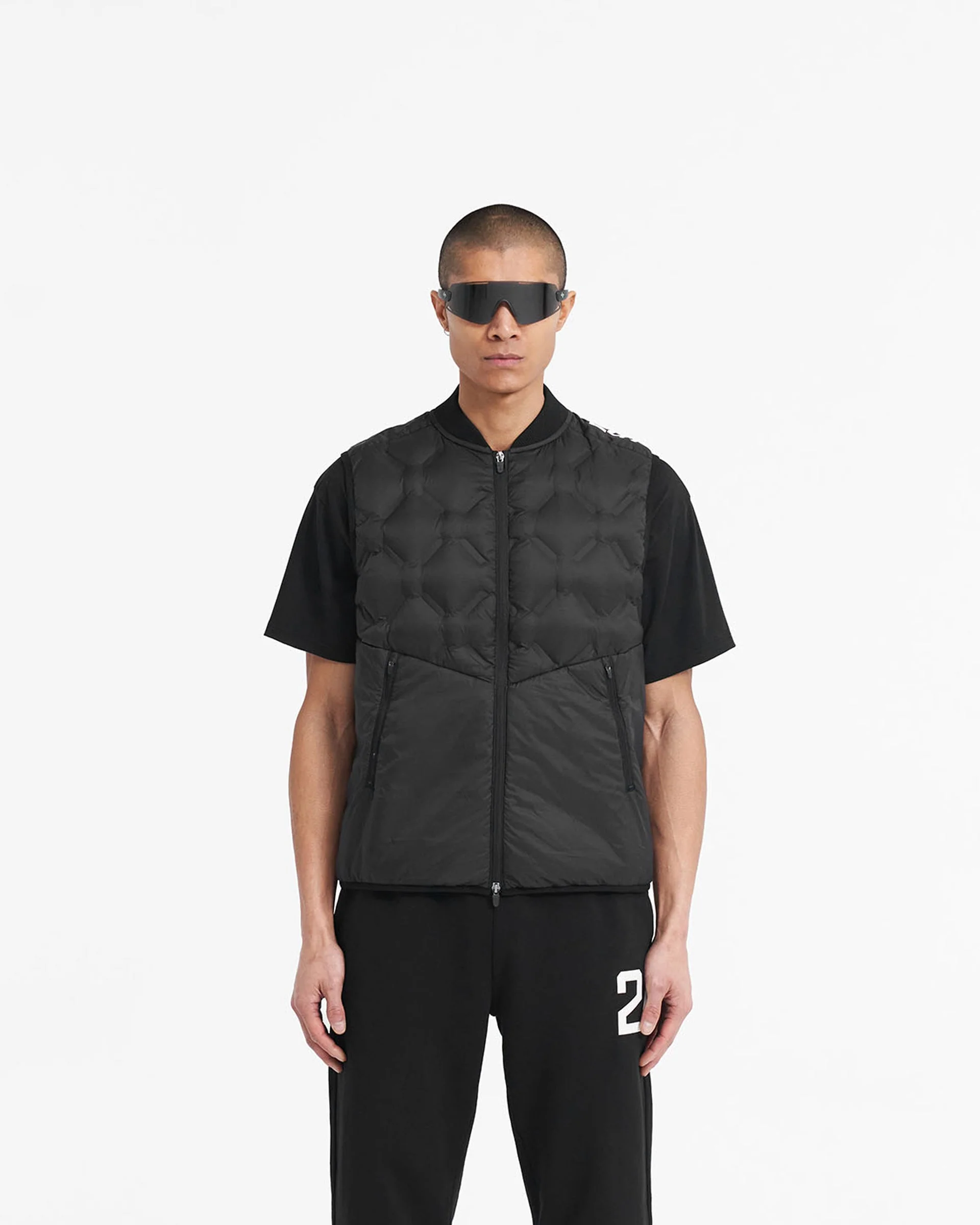 247 Lightweight Gilet - Black - Image 3