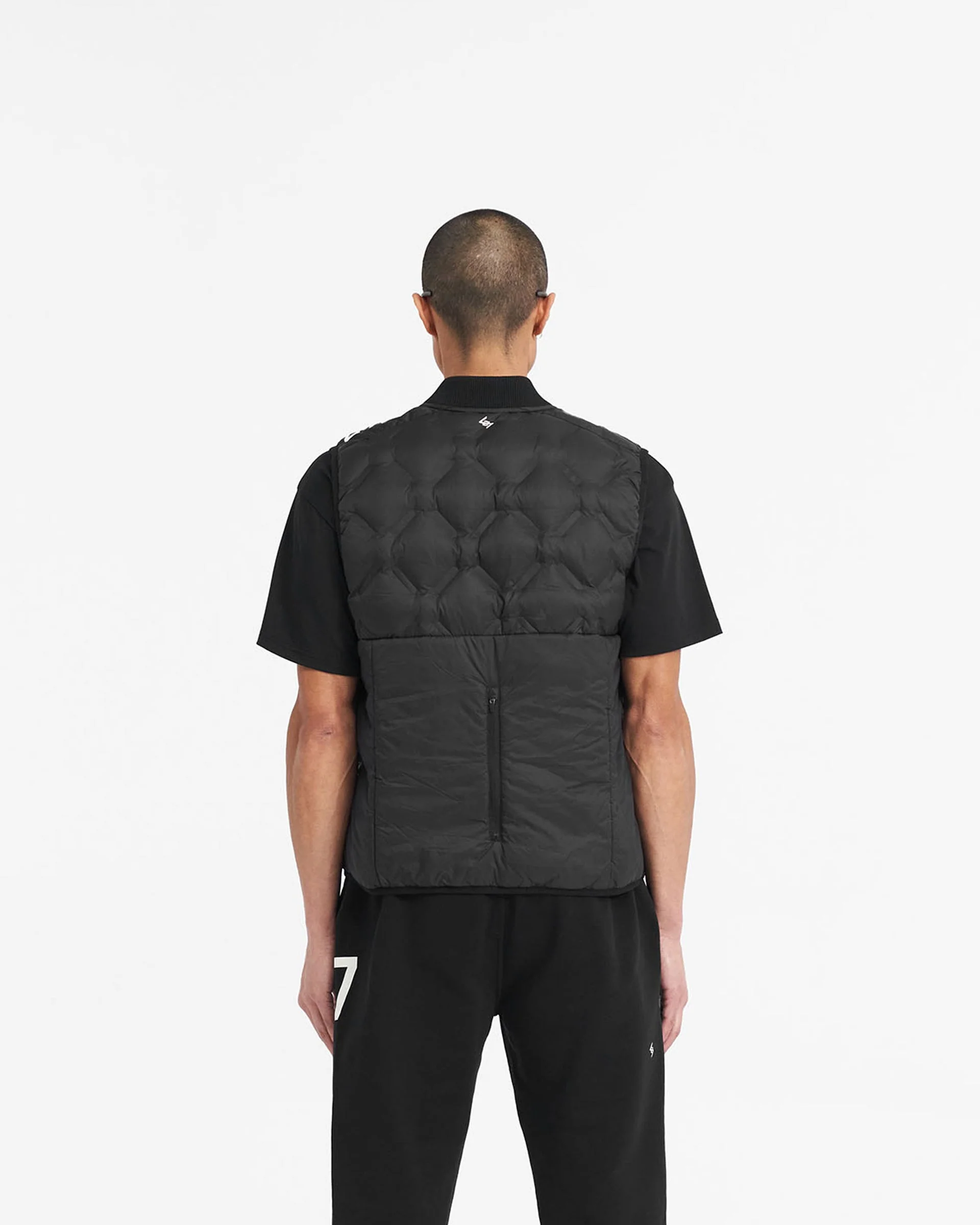 247 Lightweight Gilet - Black - Image 4