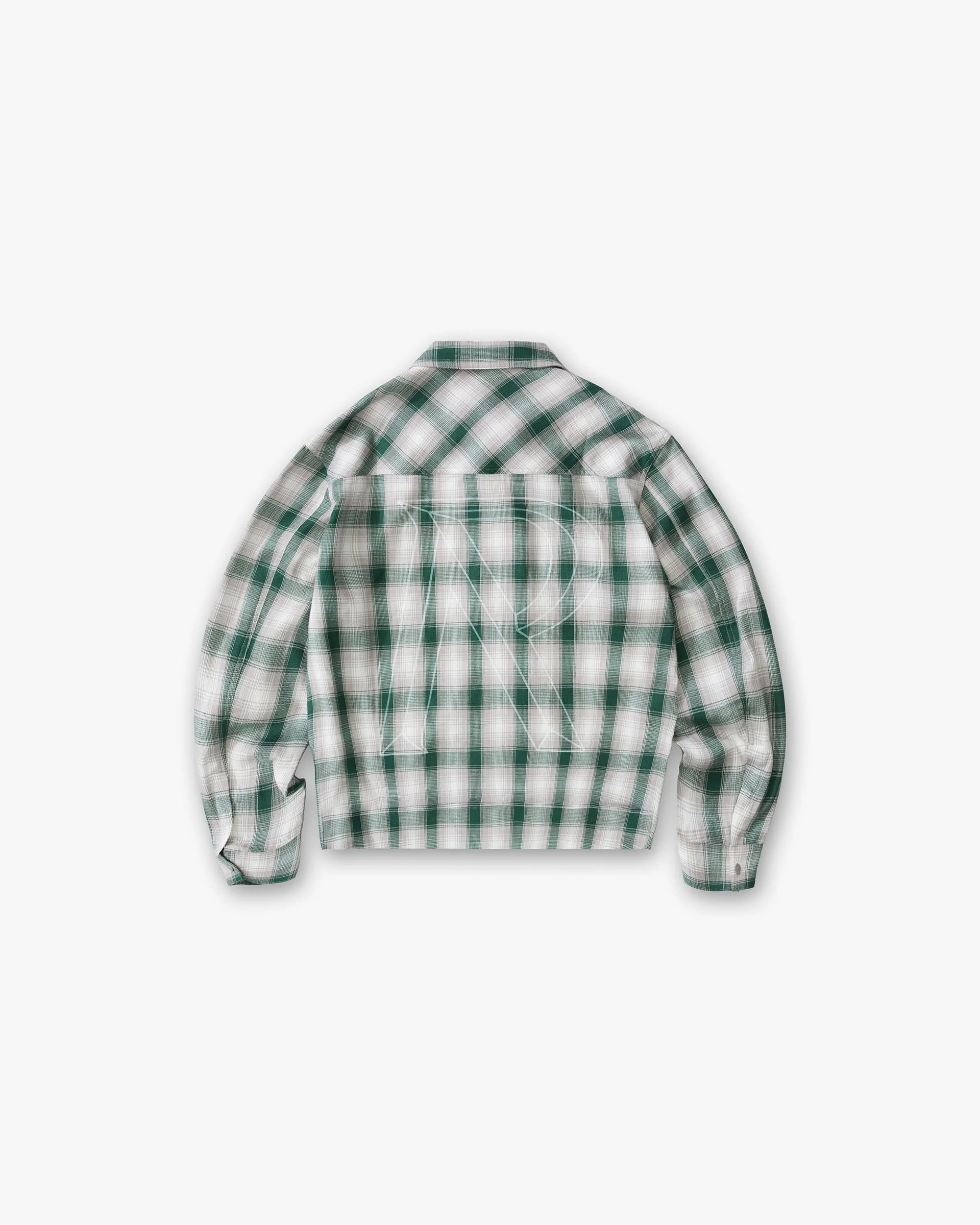 Waffle Flannel - Dark Green - Image 2
