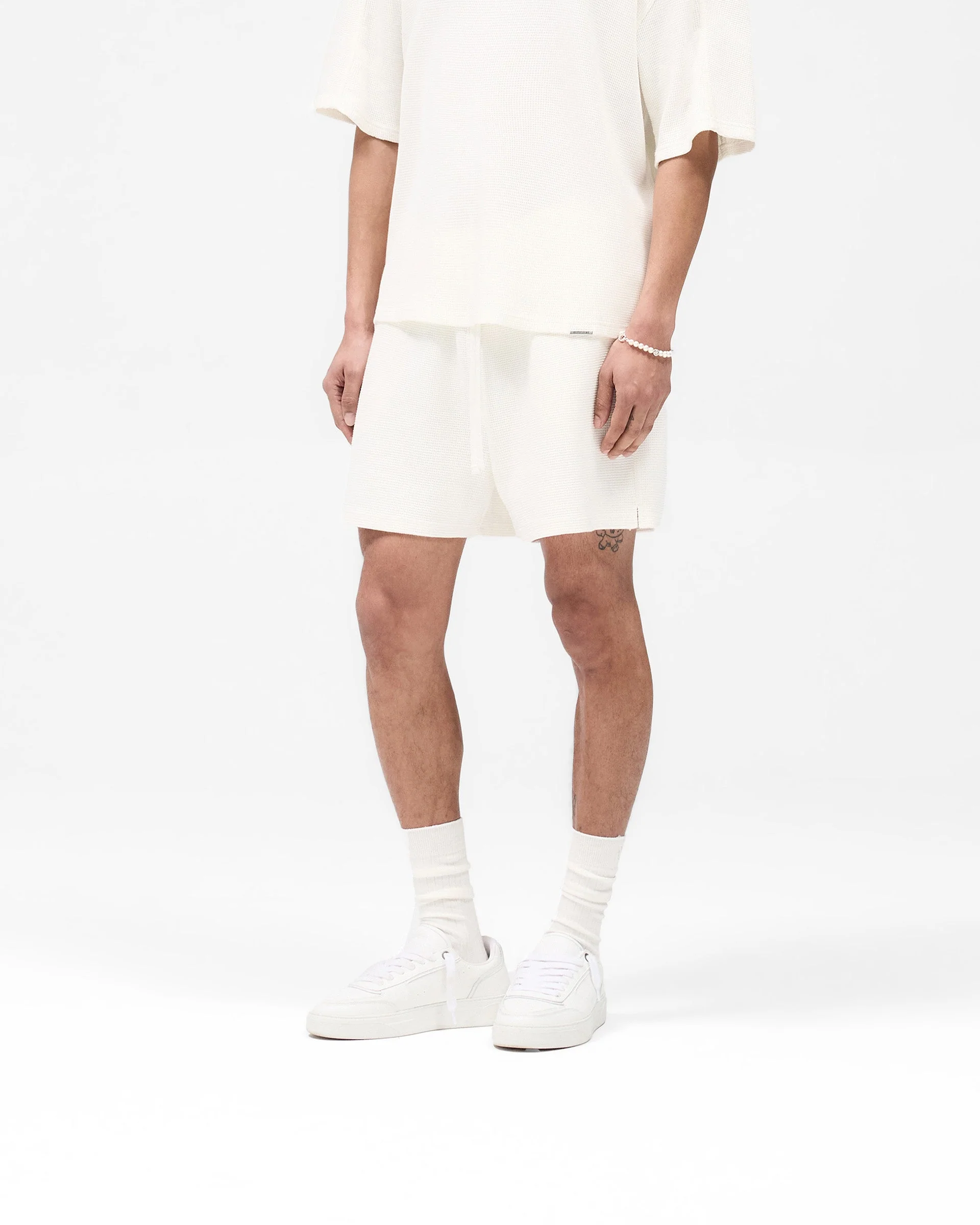 Waffle Shorts - White - Image 2