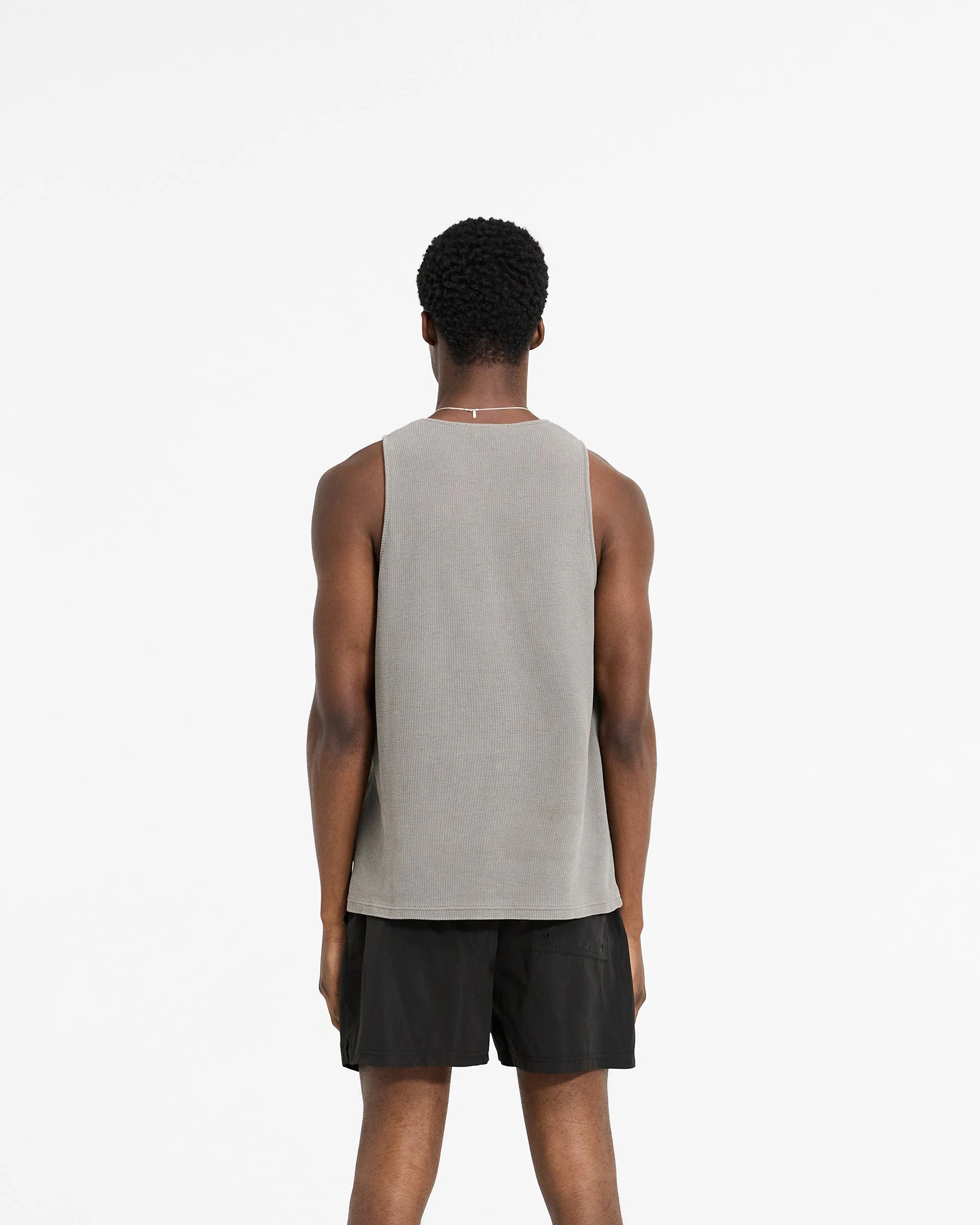 Waffle Vest - Ultimate Grey - Image 4