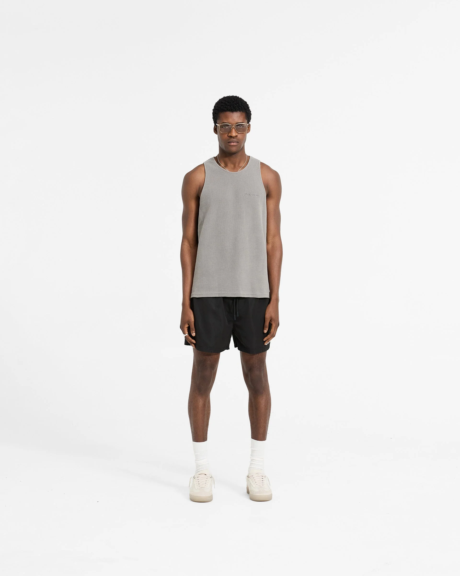 Waffle Vest - Ultimate Grey - Image 5