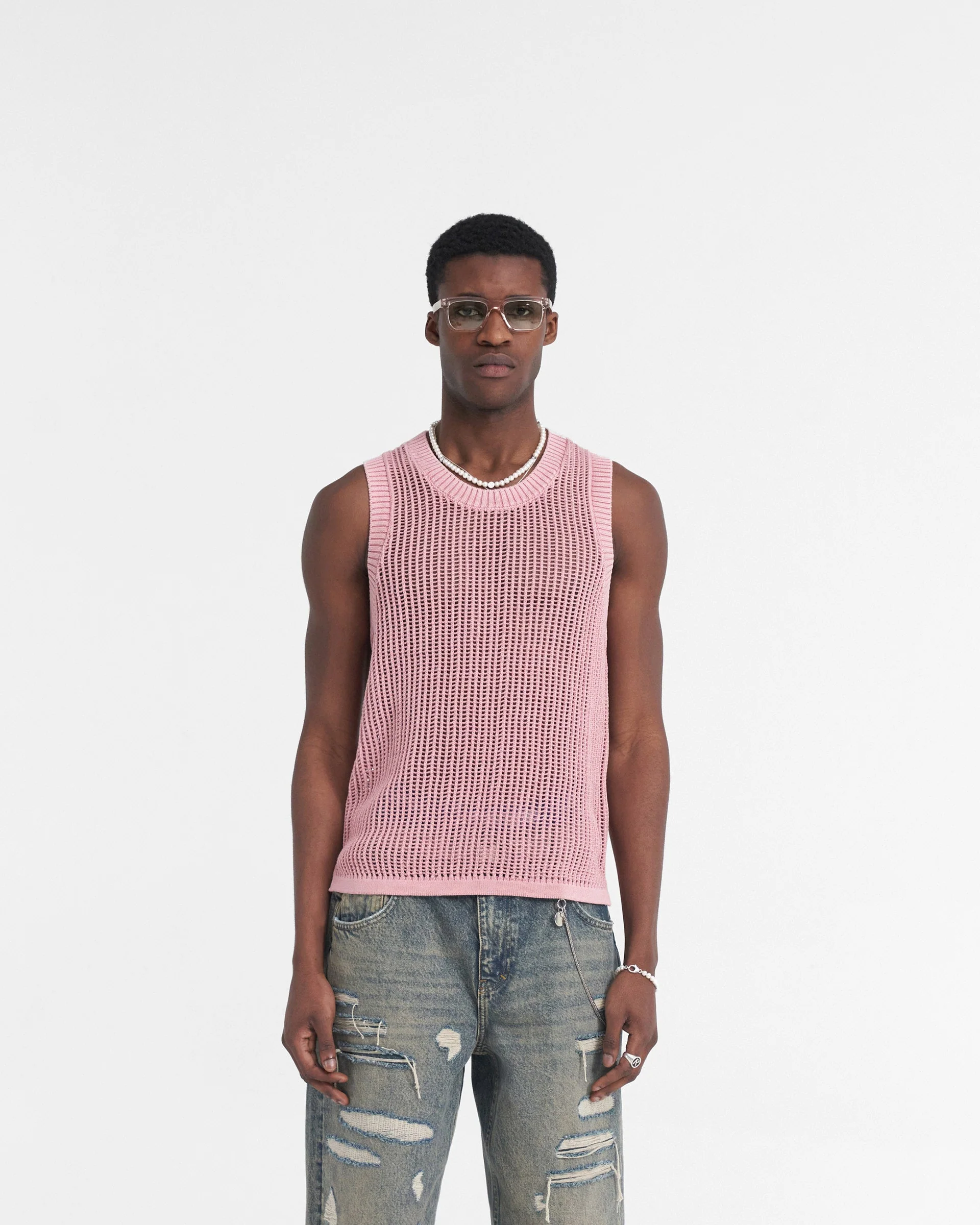 Washed Knit Vest - Sunrise - Image 3