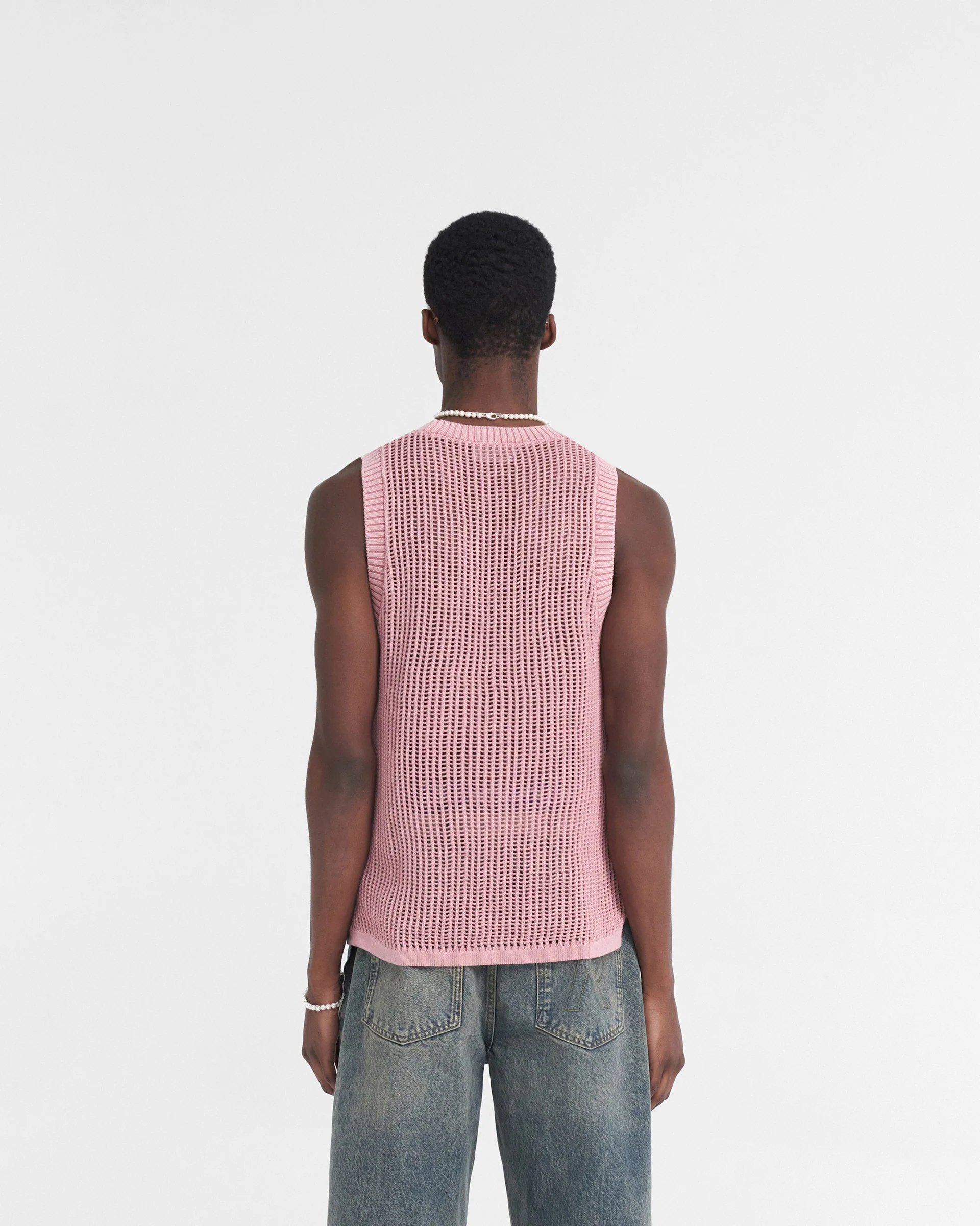 Washed Knit Vest - Sunrise - Image 4
