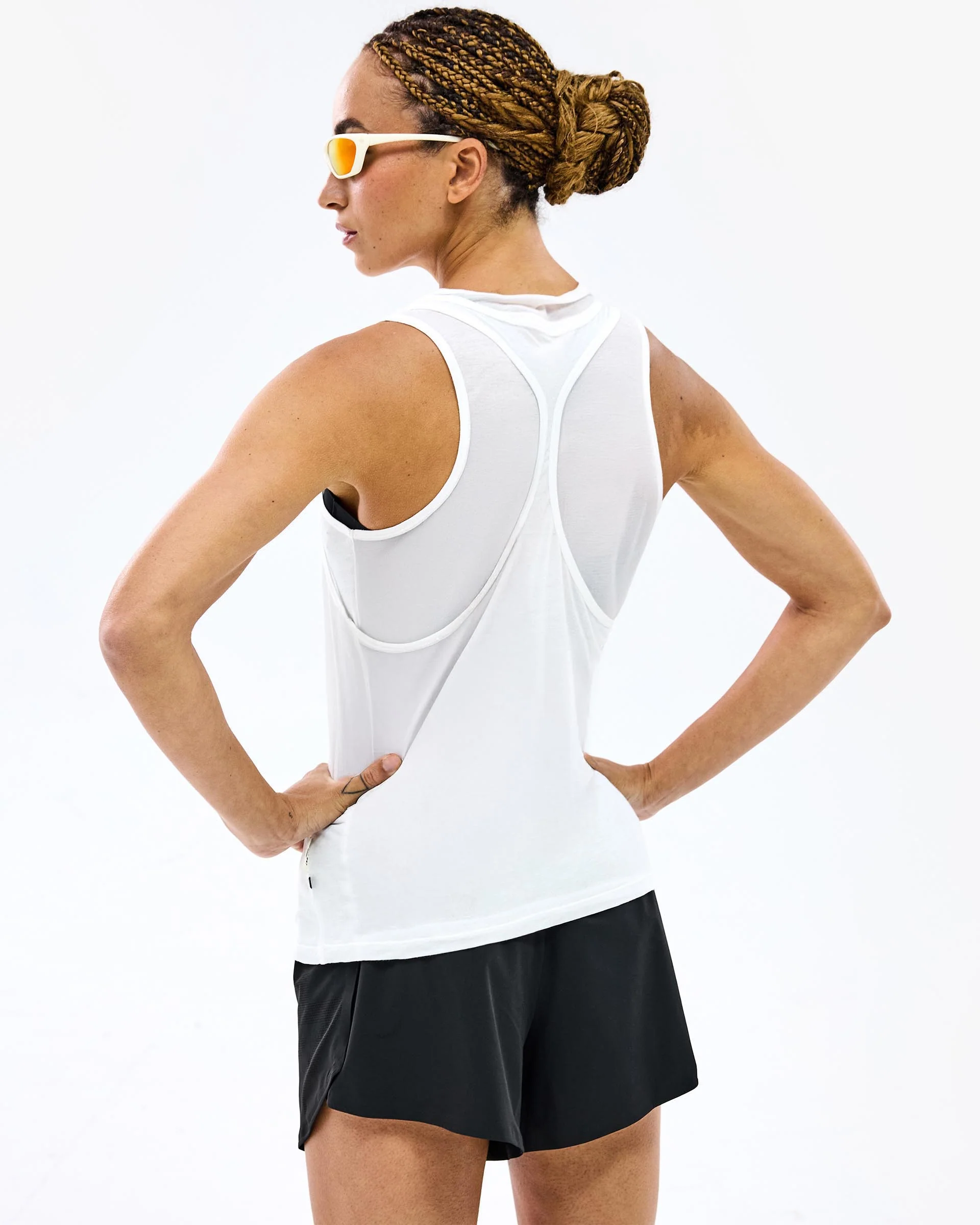 247 Double Layer Training Vest - White - Image 6