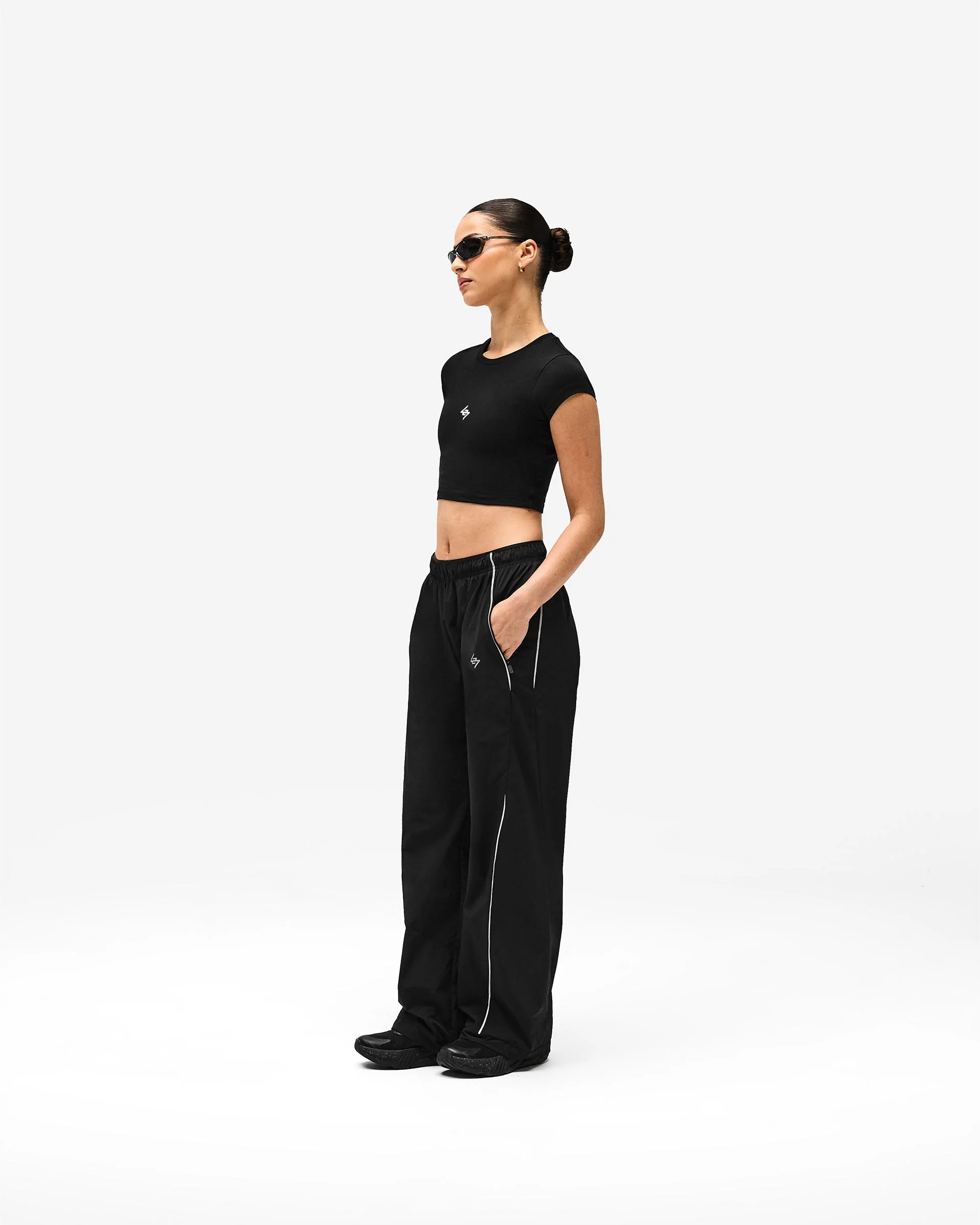 247 Flash Track Jogger - Black - Image 2