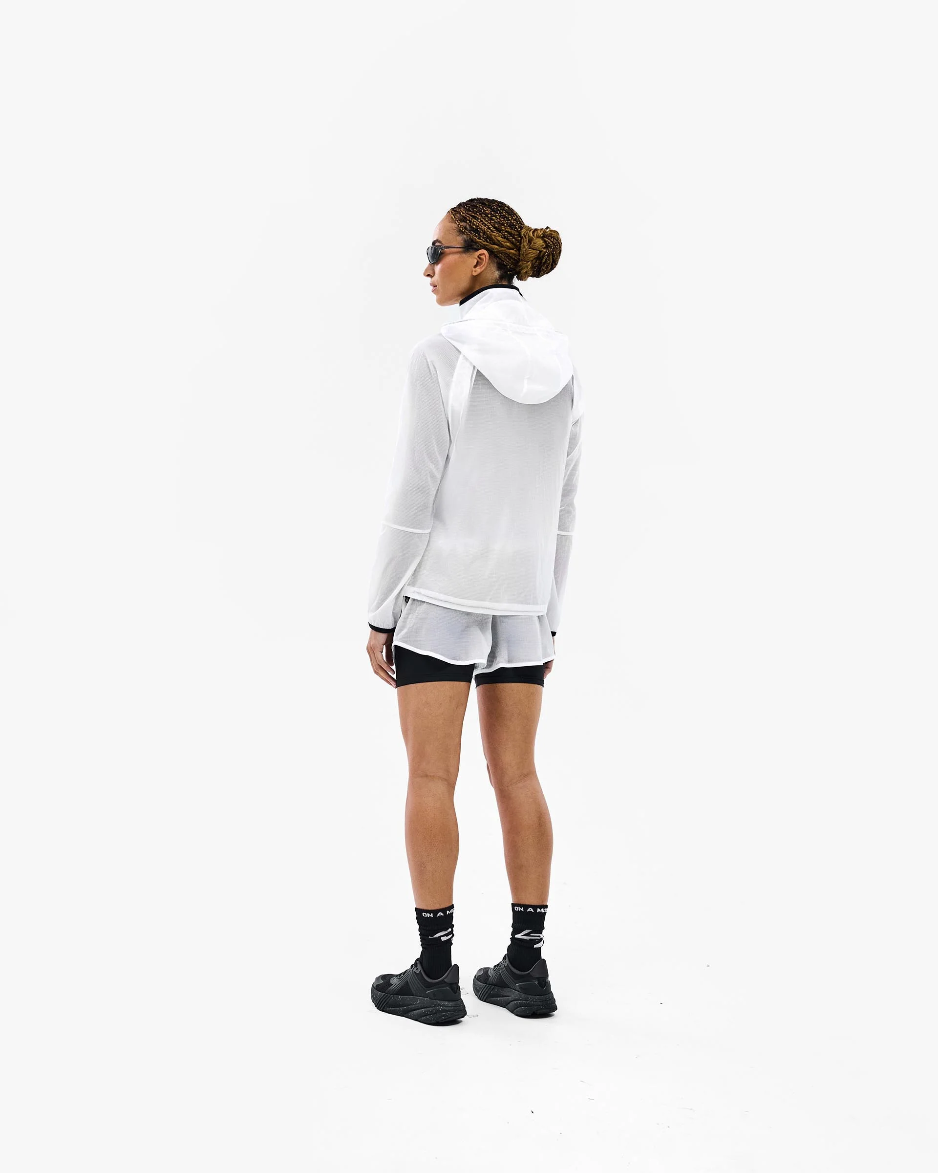 247 Fly Running Jacket - White - Image 4