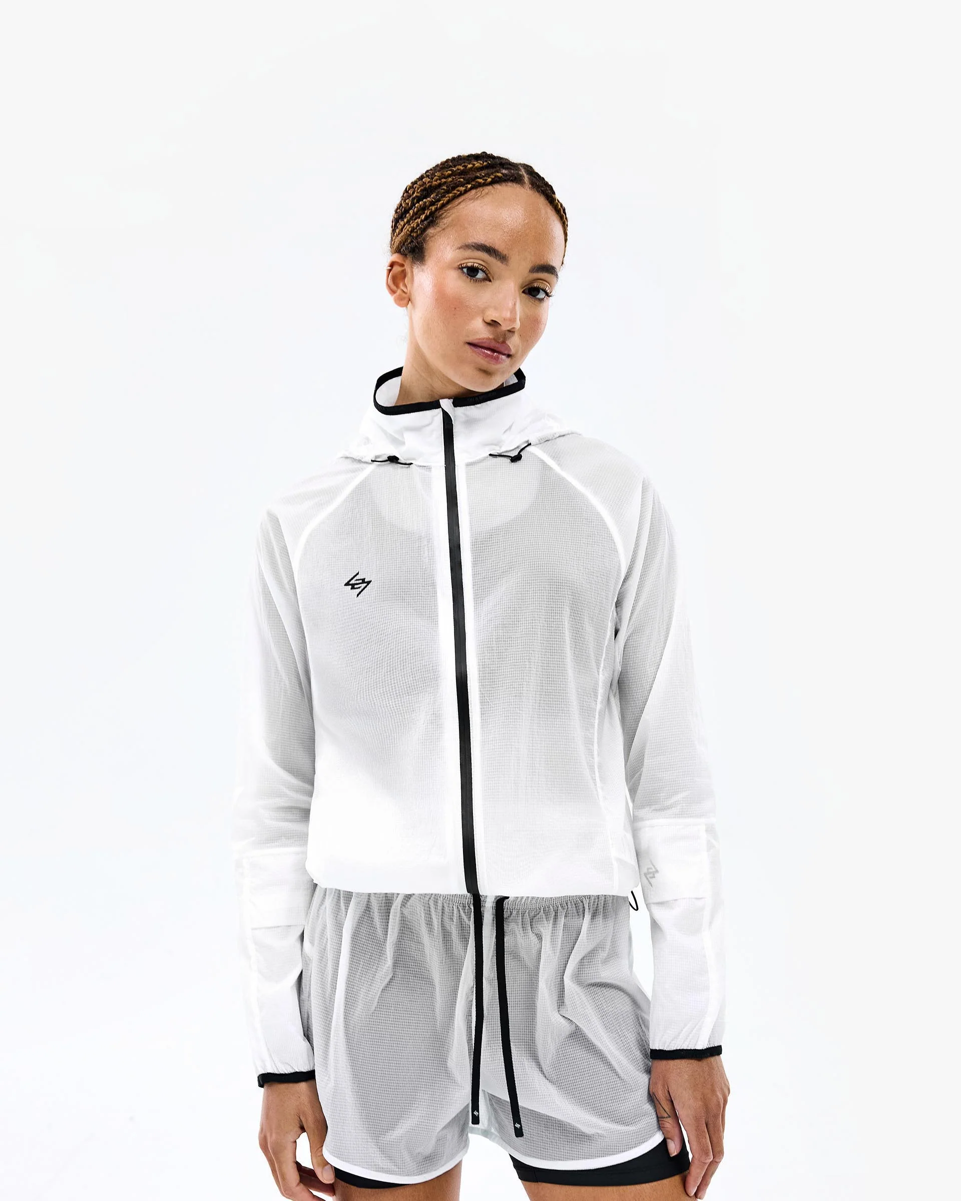 247 Fly Running Jacket - White - Image 5