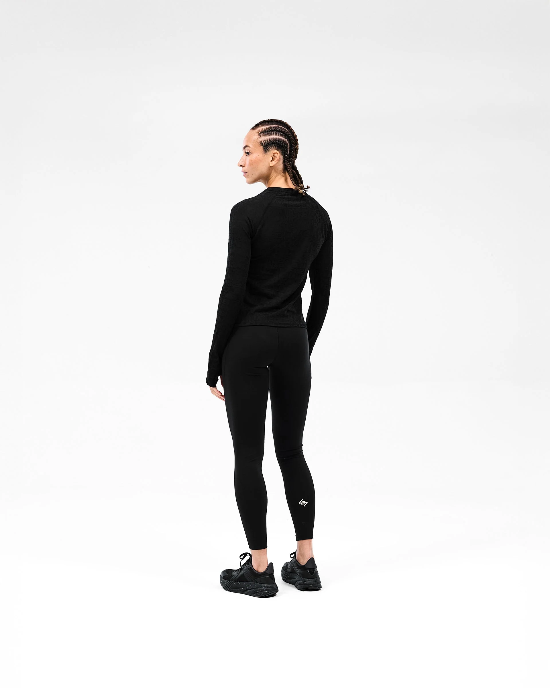 247 Performance Burnout Long Sleeve - Black - Image 10