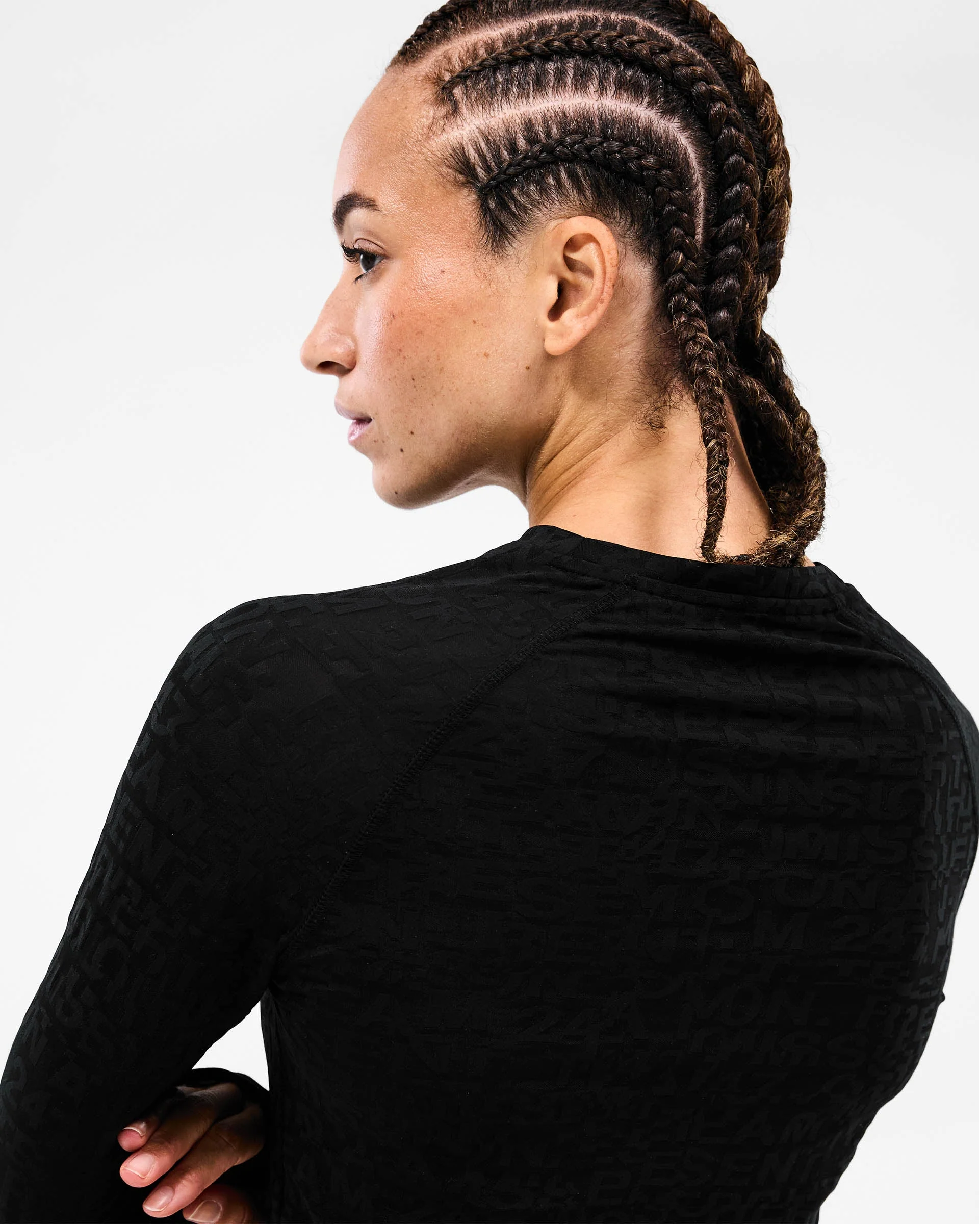 247 Performance Burnout Long Sleeve - Black - Image 6