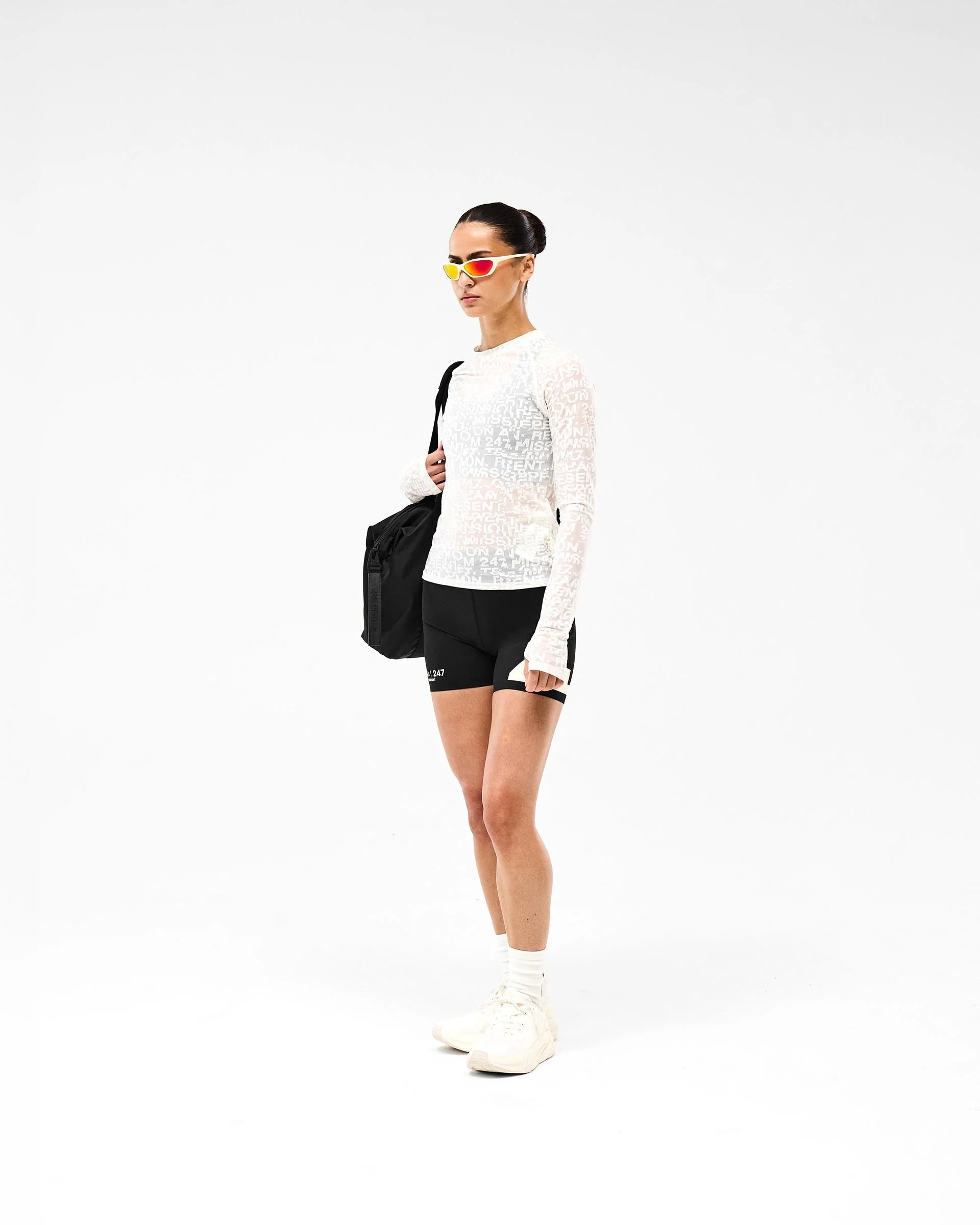 247 Performance Burnout Long Sleeve - Off White - Image 2