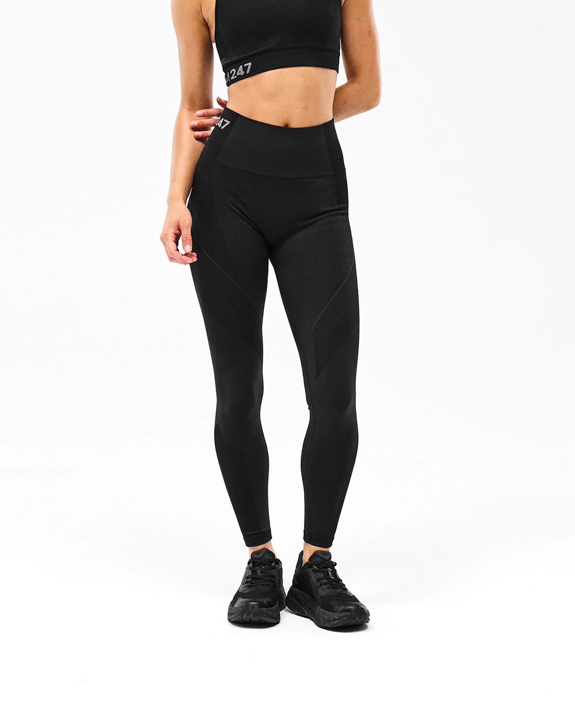 247 Sculpt Seamless Performance Legging - Black - Image 10