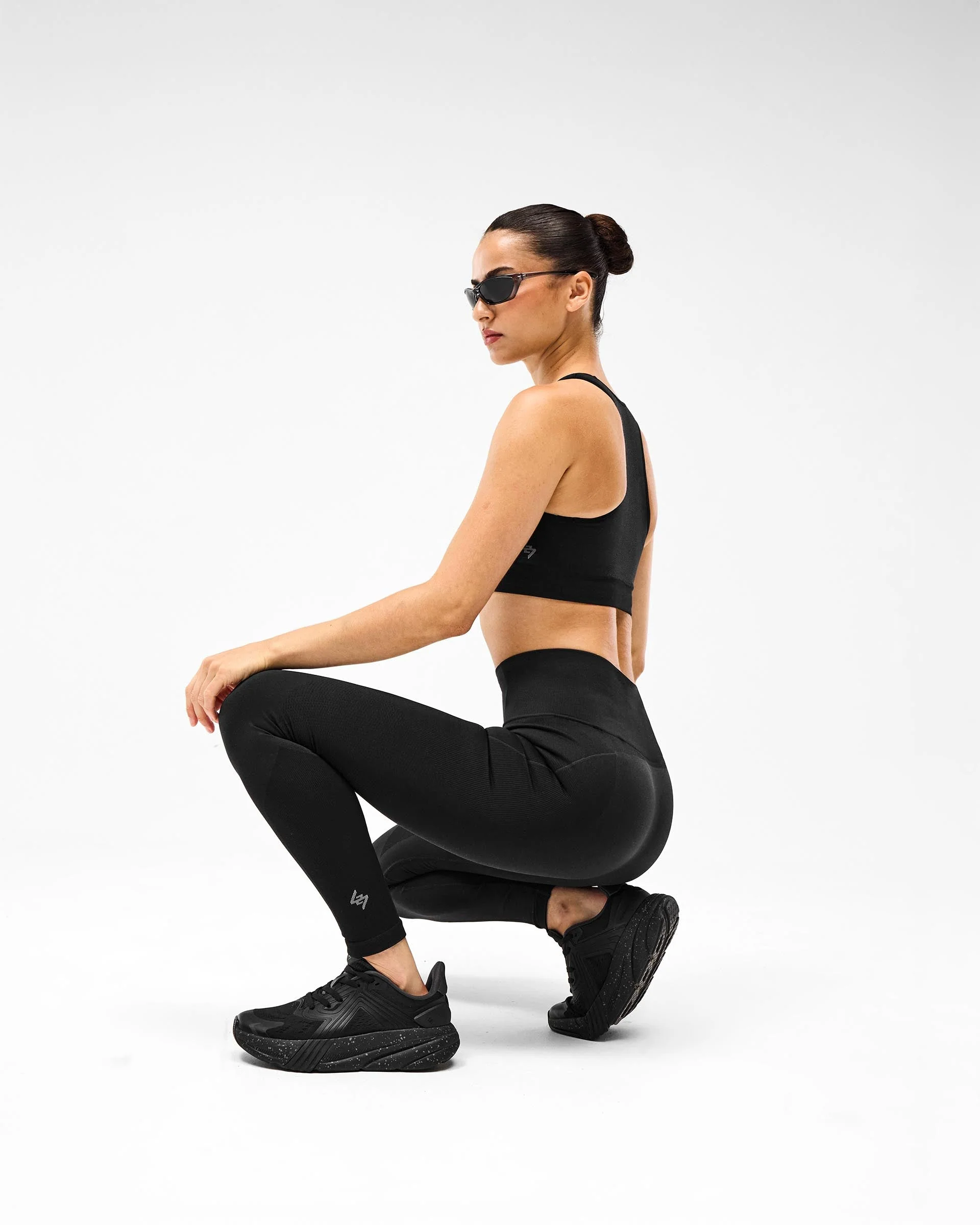 247 Sculpt Seamless Performance Legging - Black - Image 5