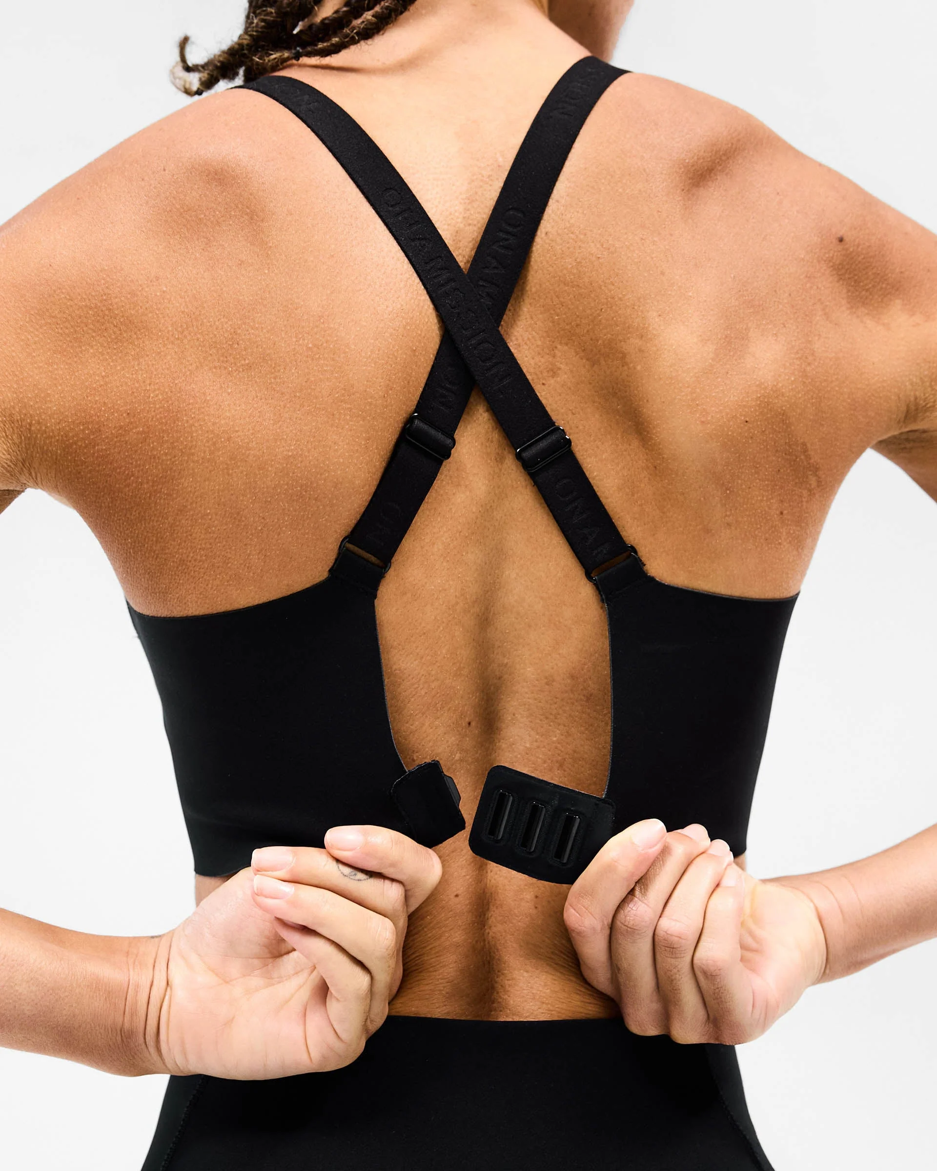 247 Mid Impact Sports Bra - Black - Image 8