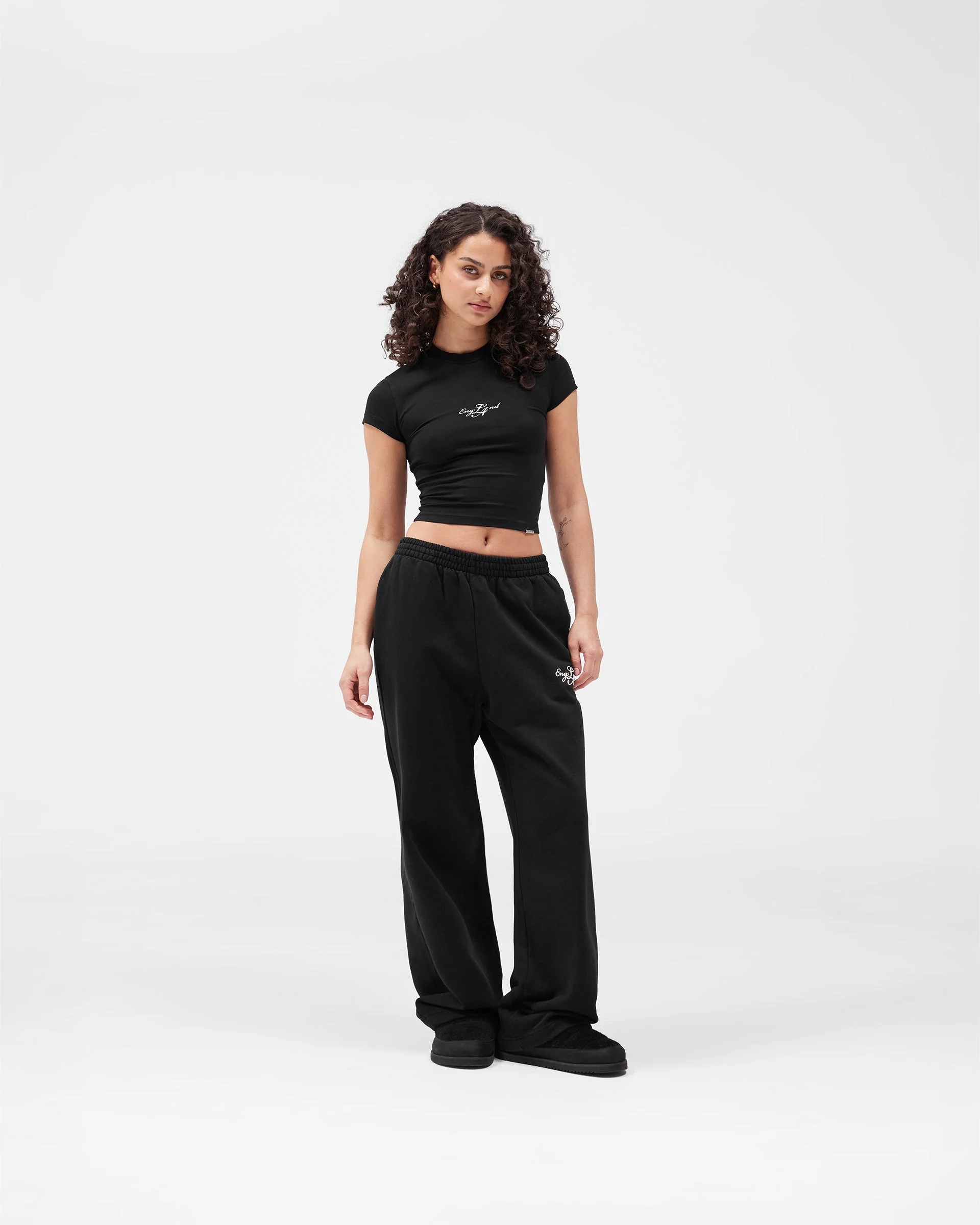 EngLAnd Sweatpant - Jet Black - Image 3