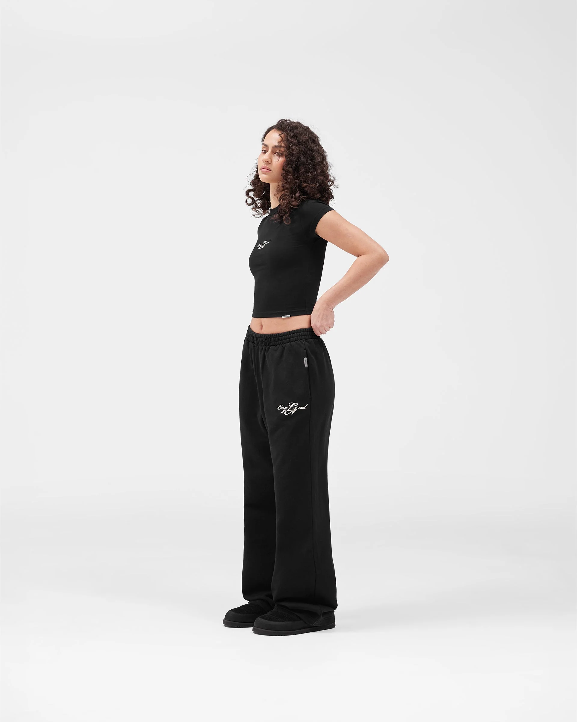 EngLAnd Sweatpant - Jet Black - Image 4