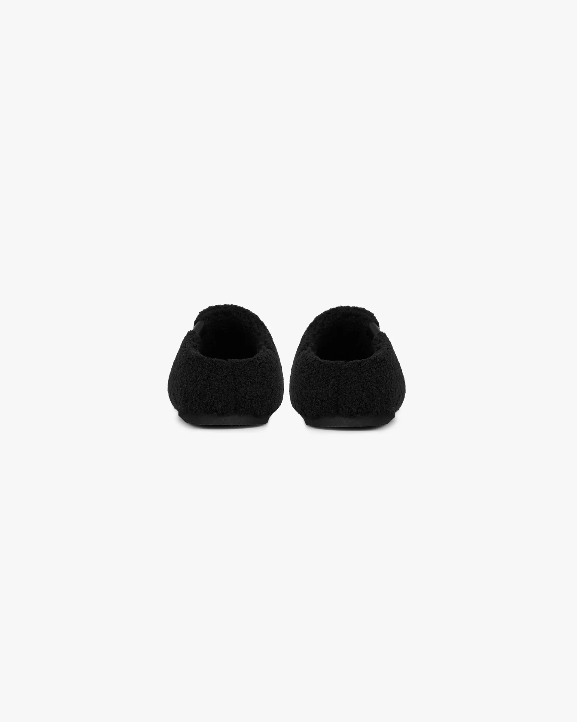Fluffy Mule - Black - Image 5