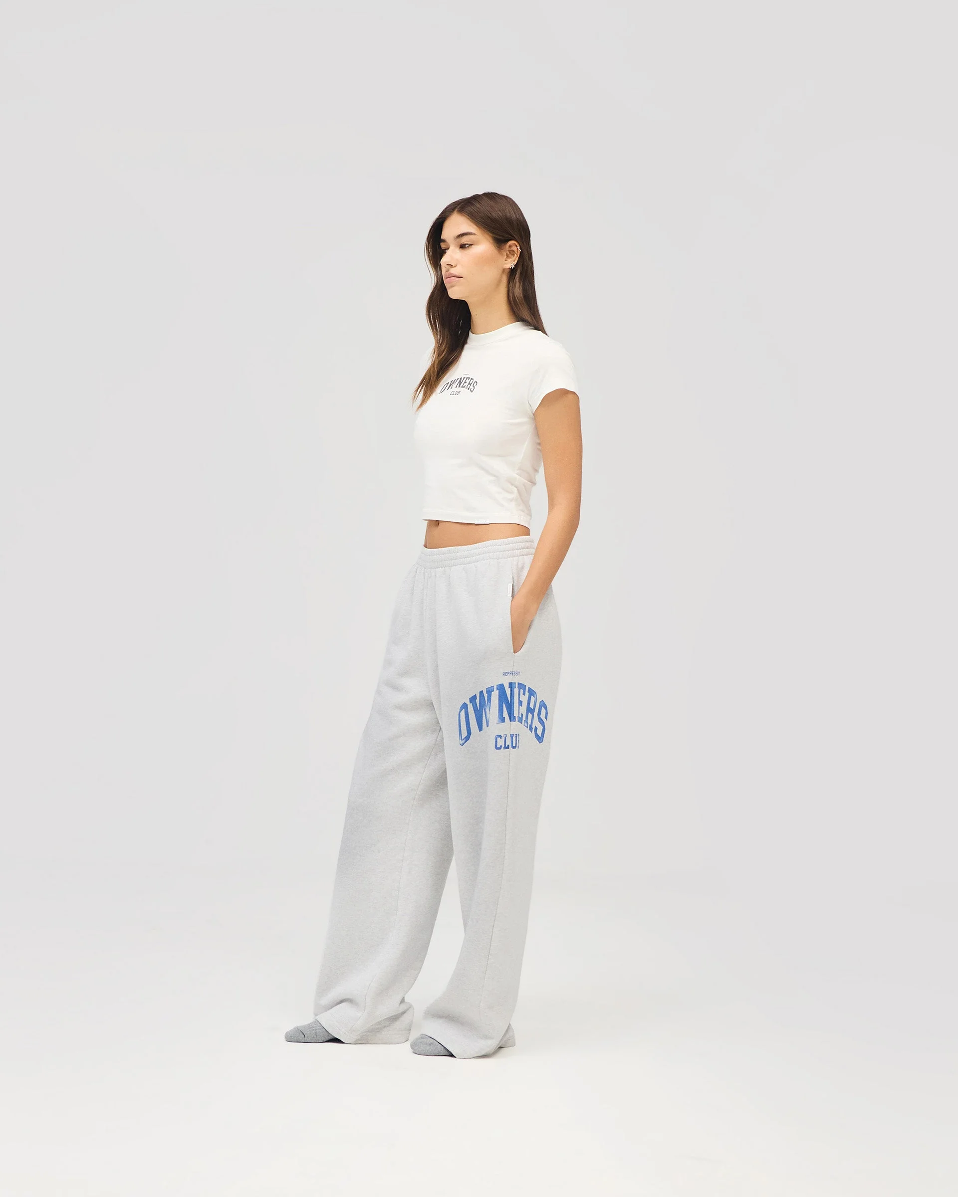 Represent Owners Club Baby Tee - Flat White - Image 2