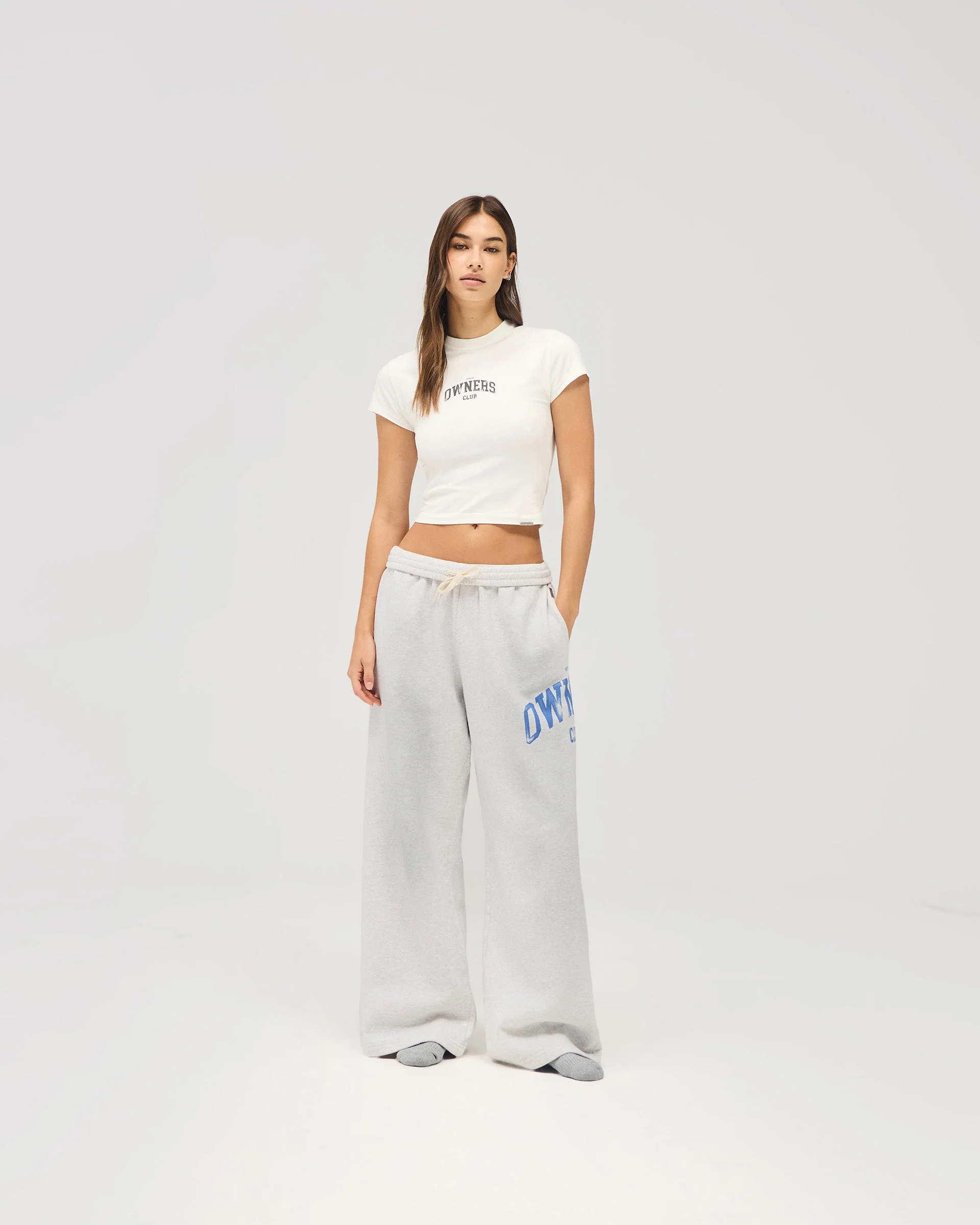 Represent Owners Club Baby Tee - Flat White - Image 3