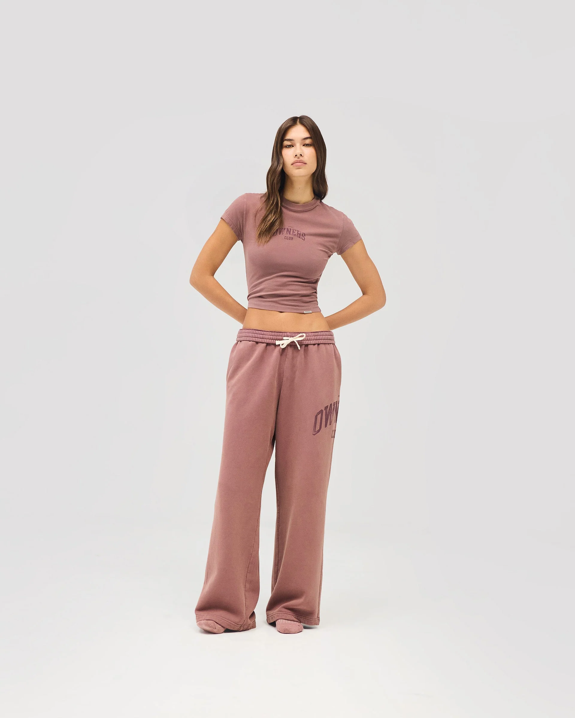 Represent Owners Club Baby Tee - Smoked Rose - Image 2