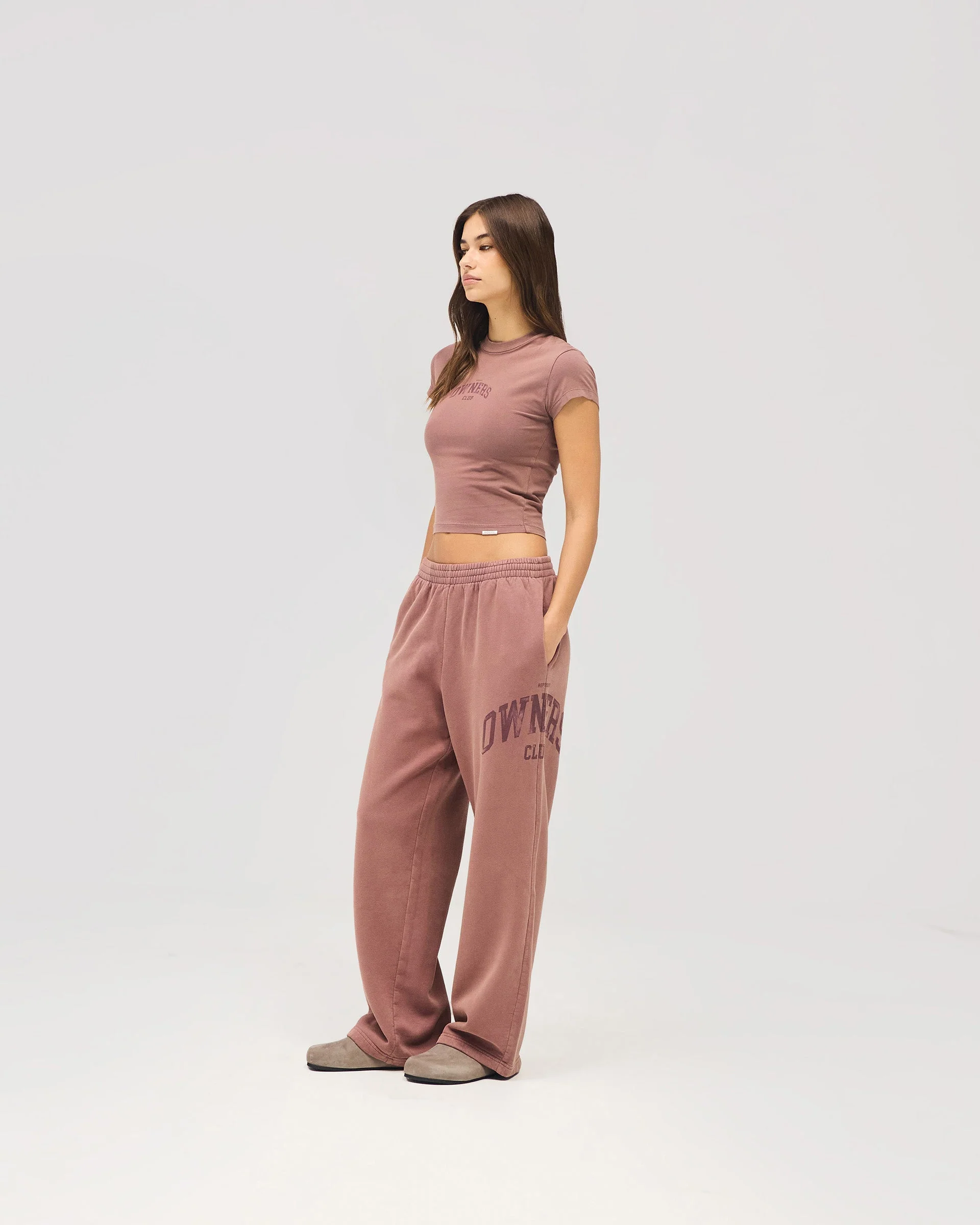 Represent Owners Club Sweatpant - Smoked Rose - Image 2