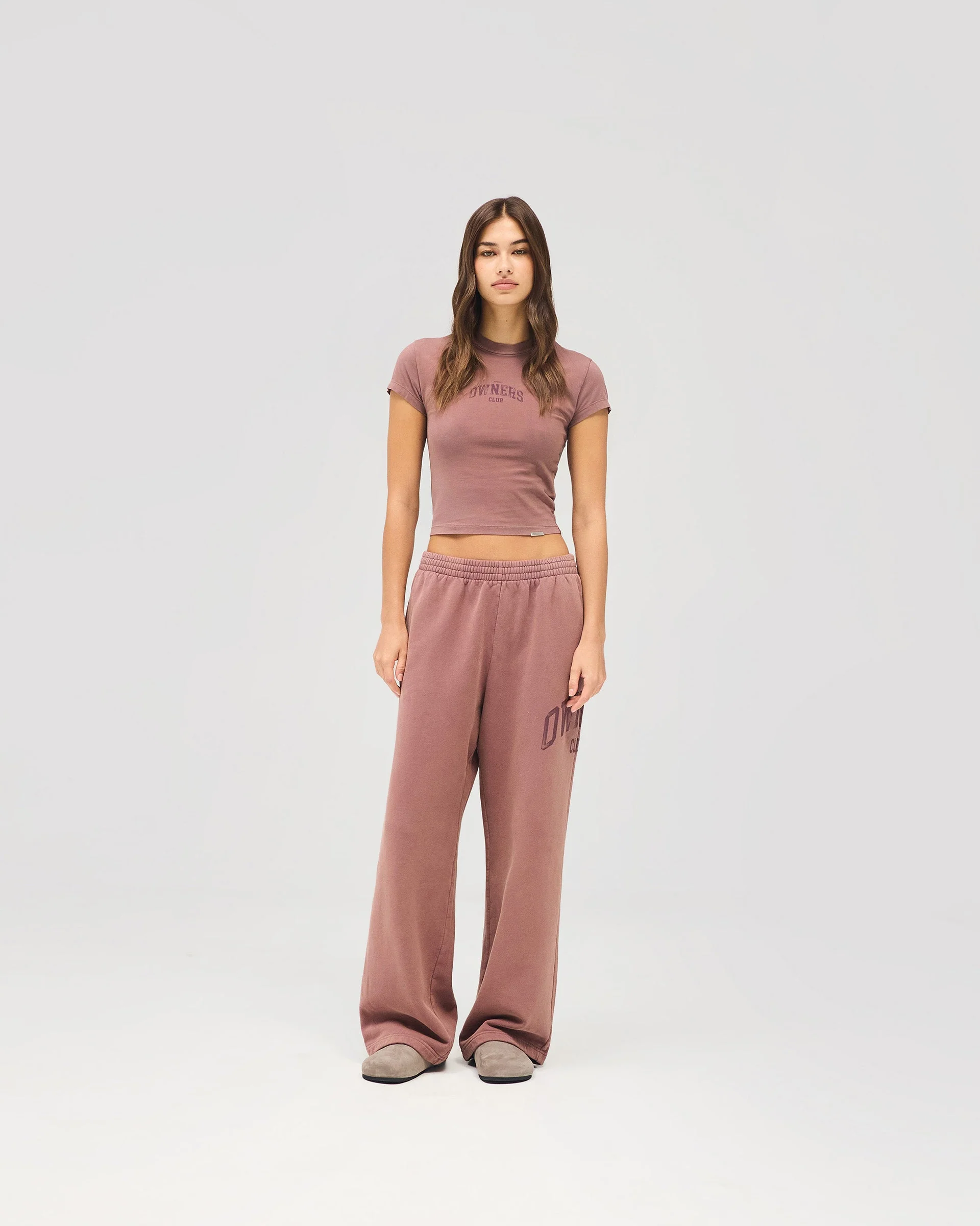 Represent Owners Club Sweatpant - Smoked Rose - Image 3