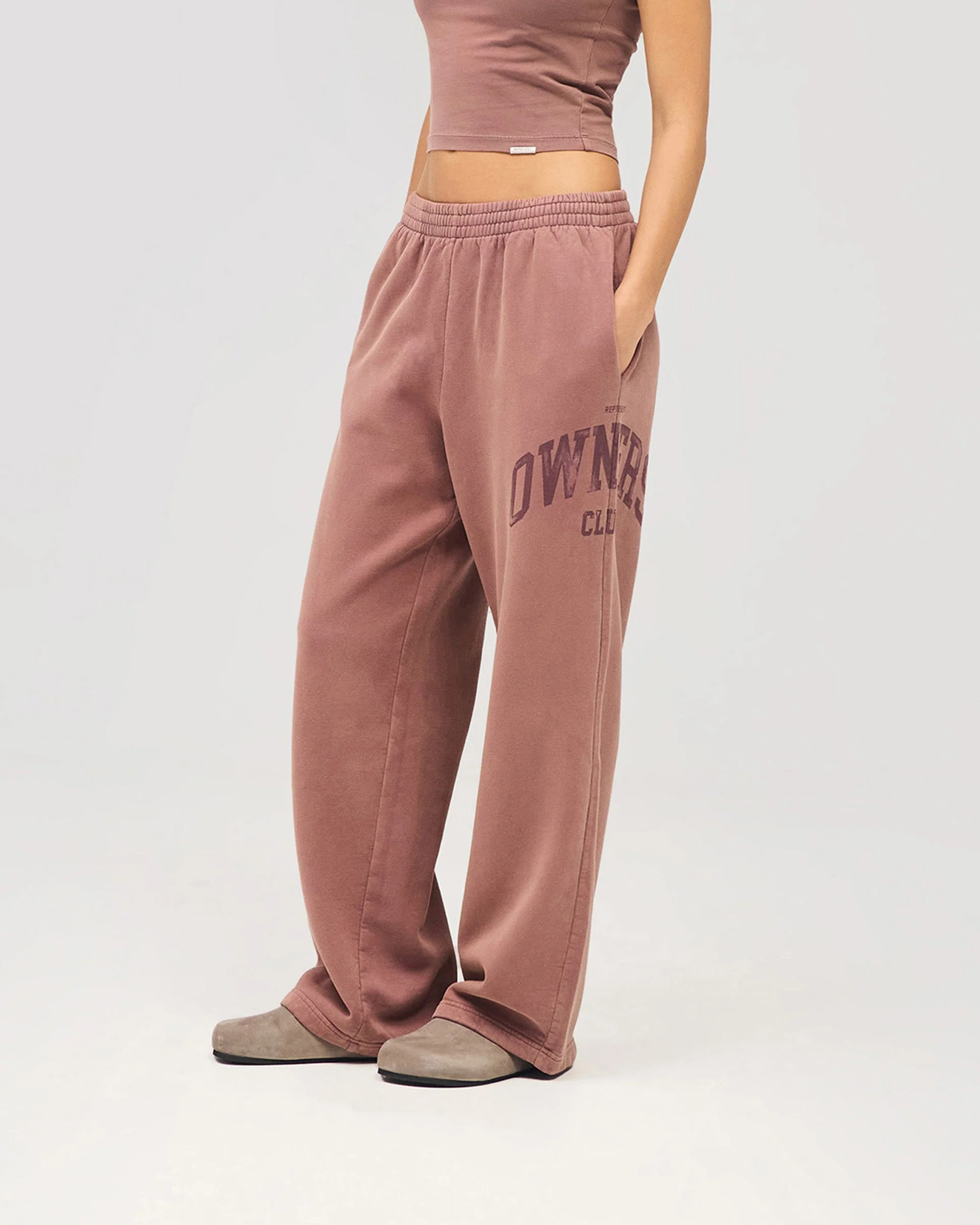 Represent Owners Club Sweatpant - Smoked Rose - Image 6