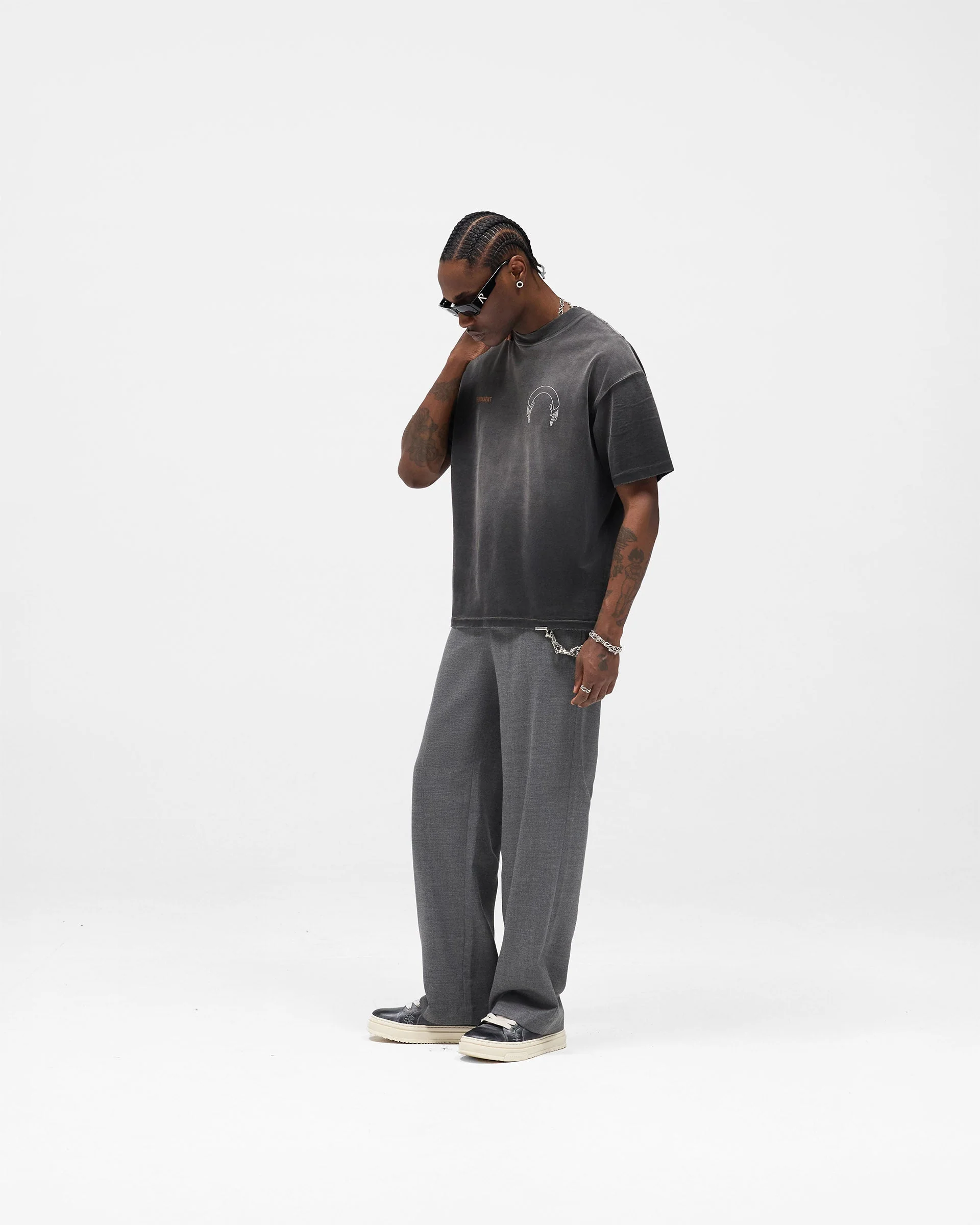 Wool Pant - Grey - Image 7