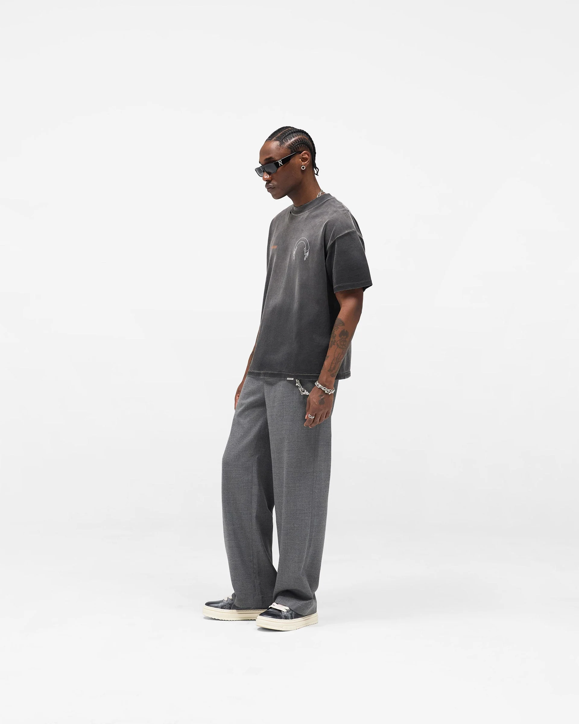 Wool Pant - Grey - Image 8