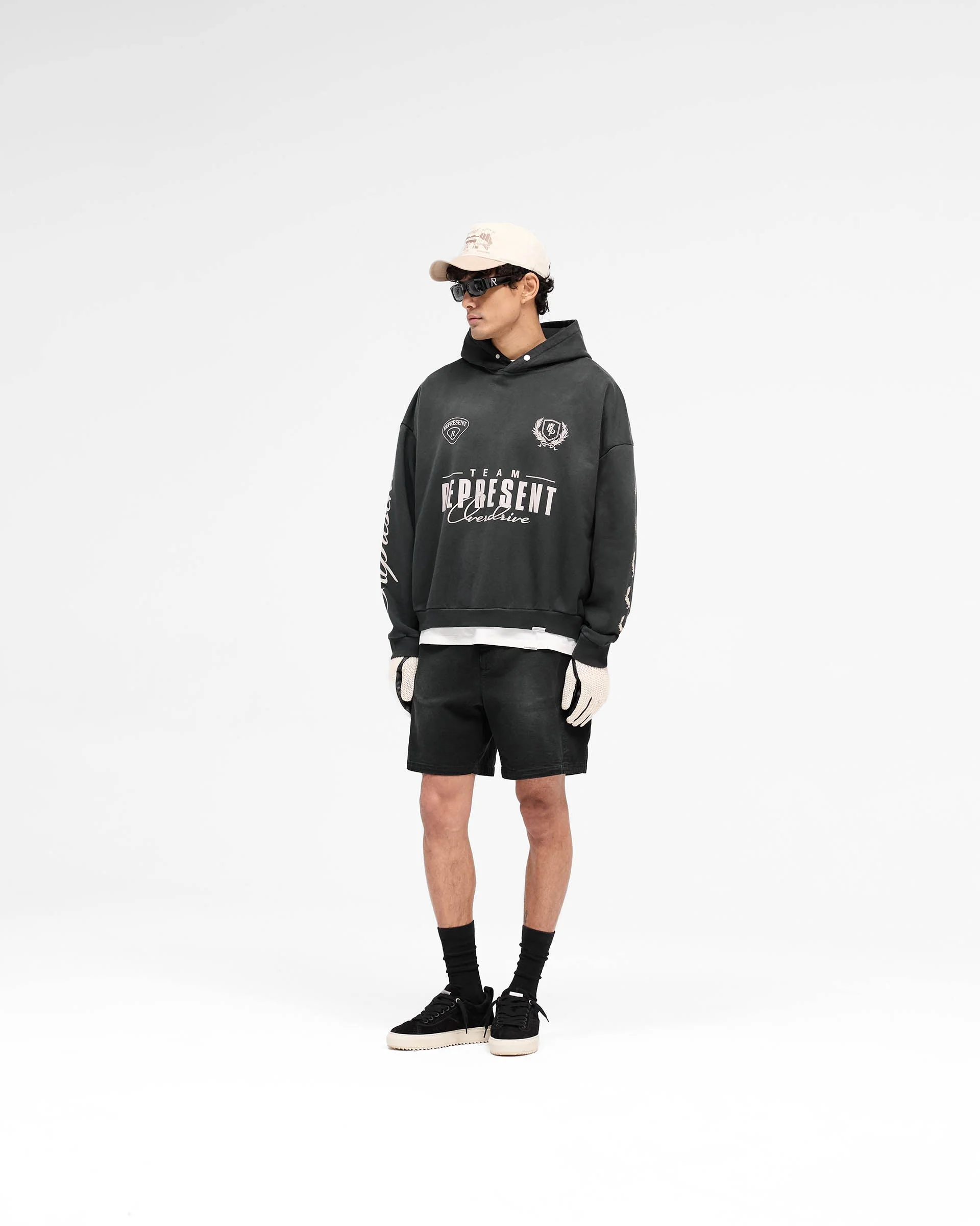 World Championship Hoodie - Stained Black - Image 7