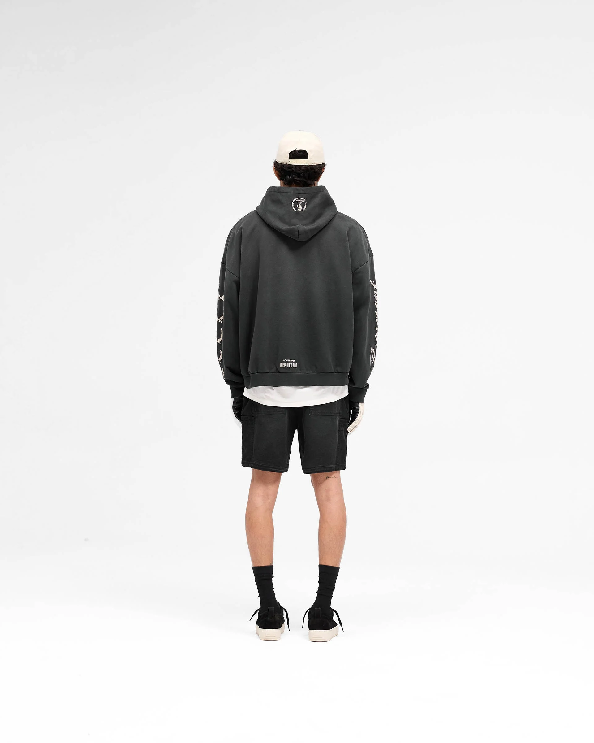 World Championship Hoodie - Stained Black - Image 8